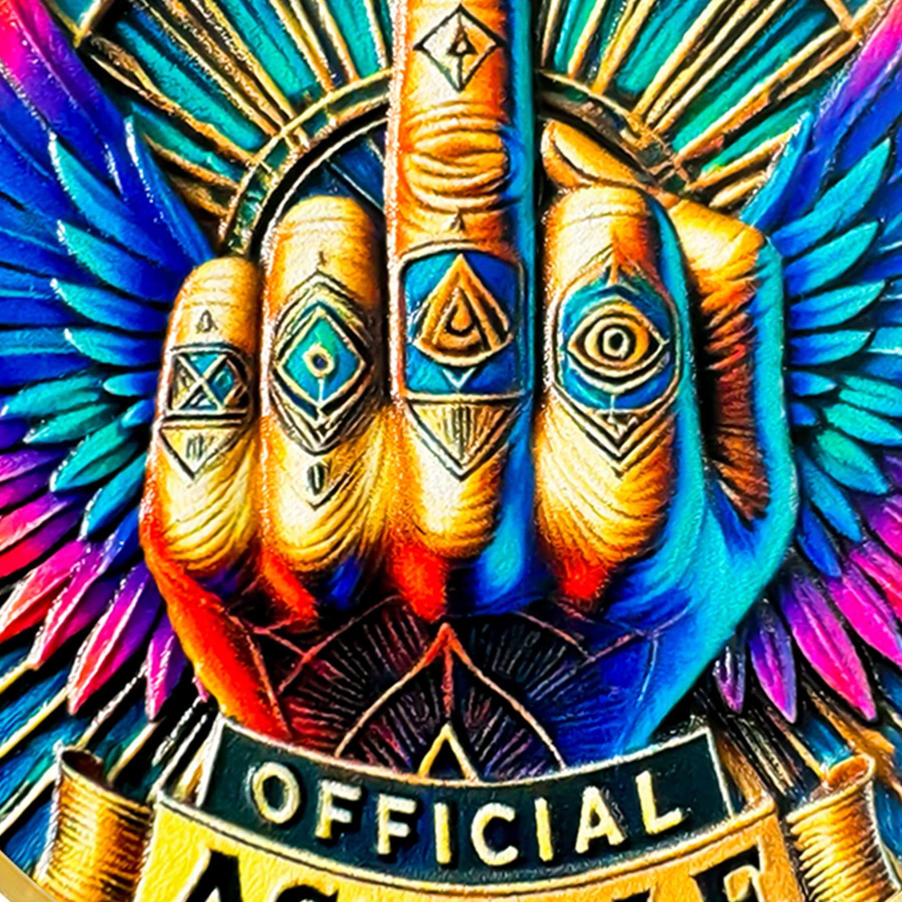 Vibrant Statement Official Certified Asshole Coin mysite