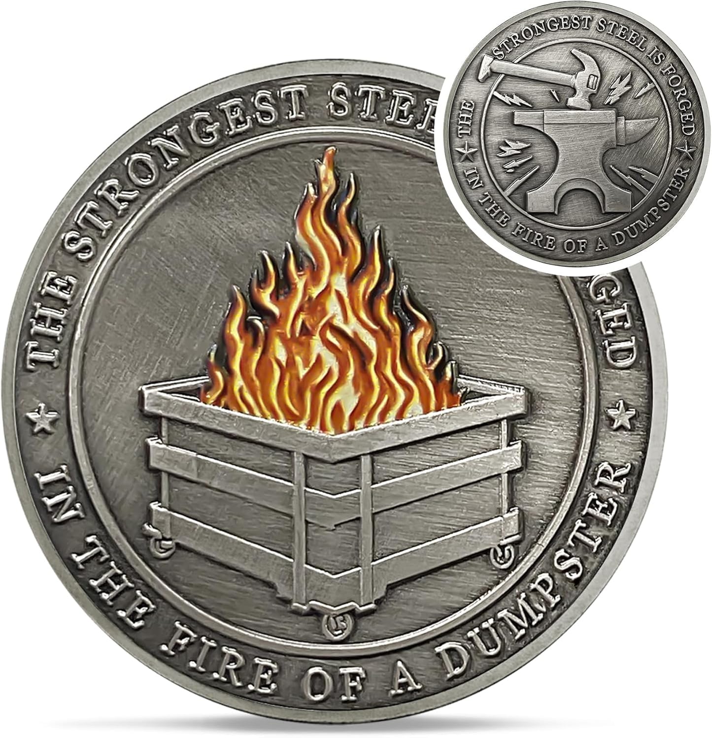 Dumpster Fire Challenge Coin mysite