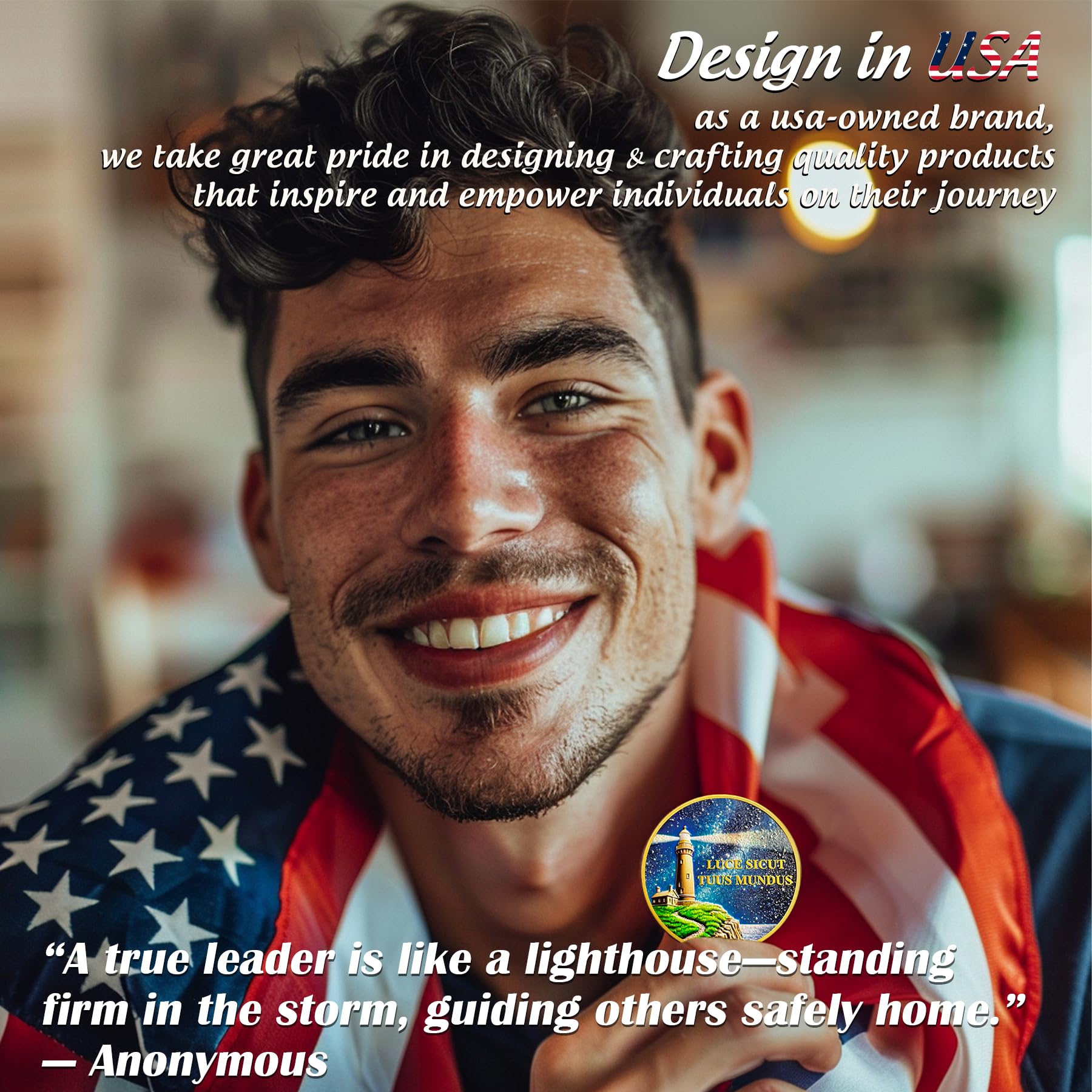 Guiding Lighthouse Inspiration Coin mysite