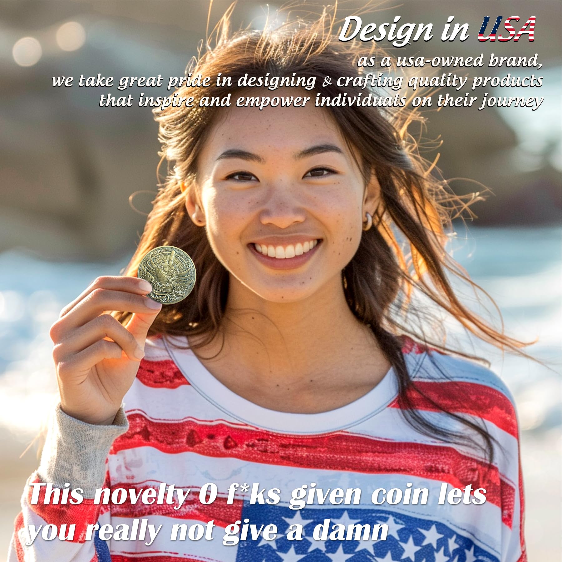 Funny Zero F's Given Challenge Coin mysite