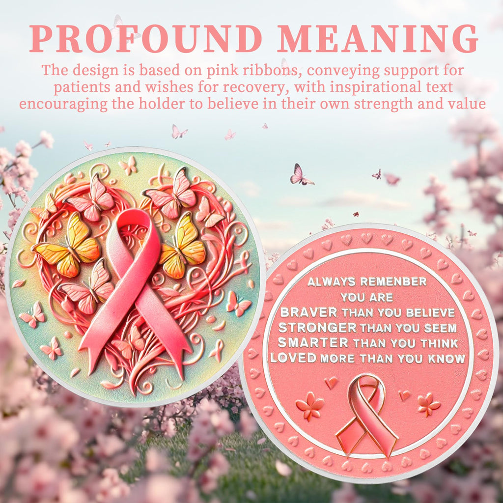 Breast Cancer Survivor Inspirational Recovery Coin mysite