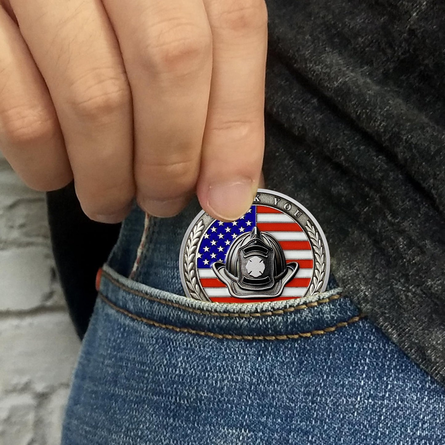 Firefighter Rescue Challenge Coin mysite