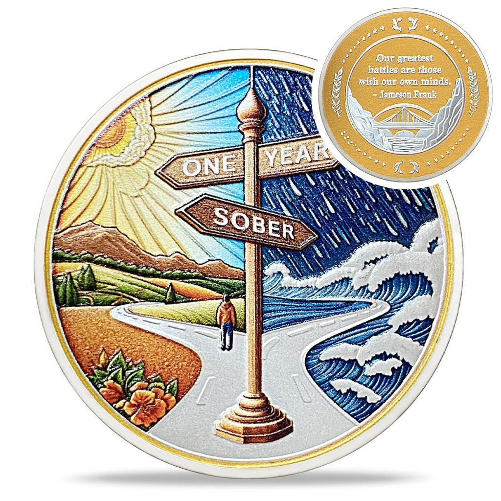 1-10 Years Celebrate Recovery Addicts Sobriety Coin mysite