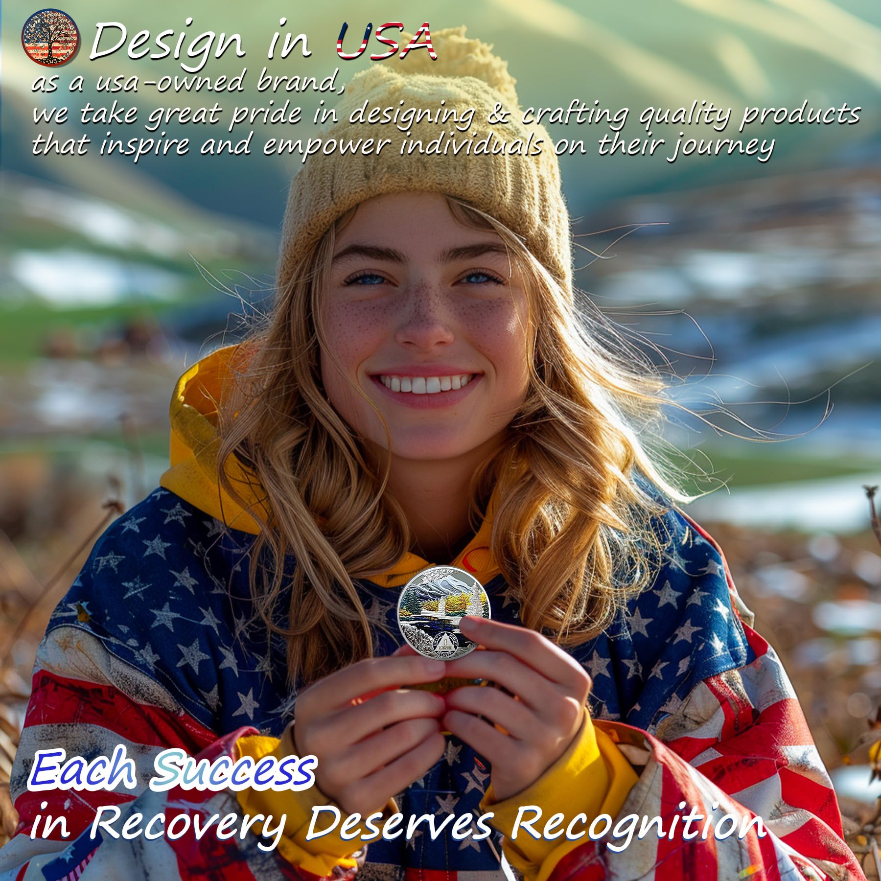 1-12 Month Recovery Seasonal Landscapes Sobriety Coins mysite