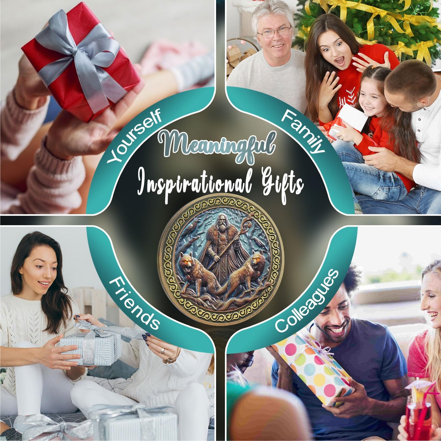 Viking Odin  Longship Coin mysite