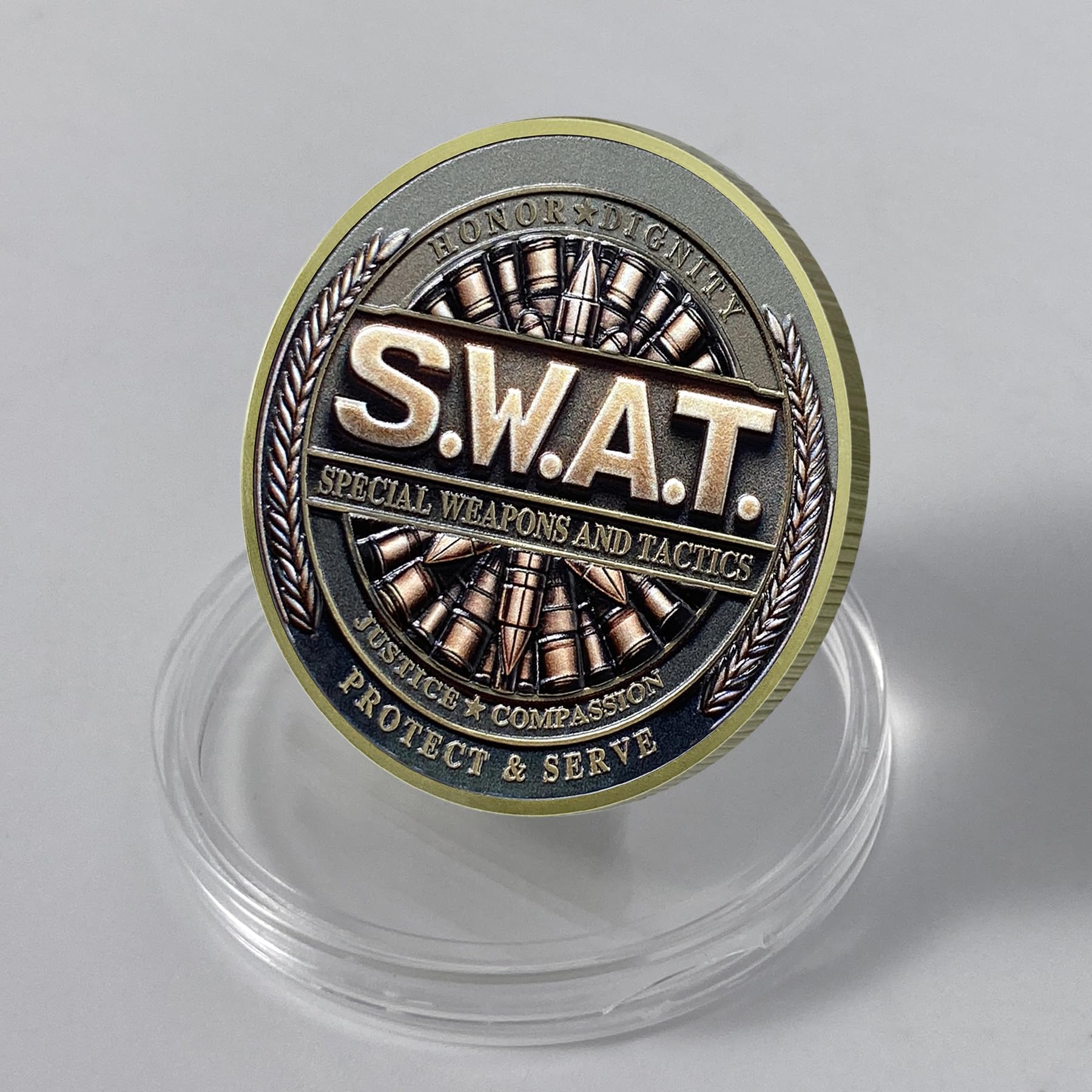 Saint Michael Police Prayer Coin mysite