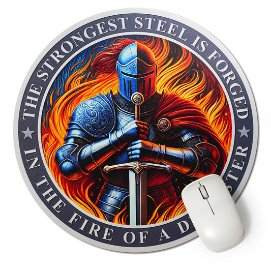 Knight Dumpster Fire Mouse Pad mysite