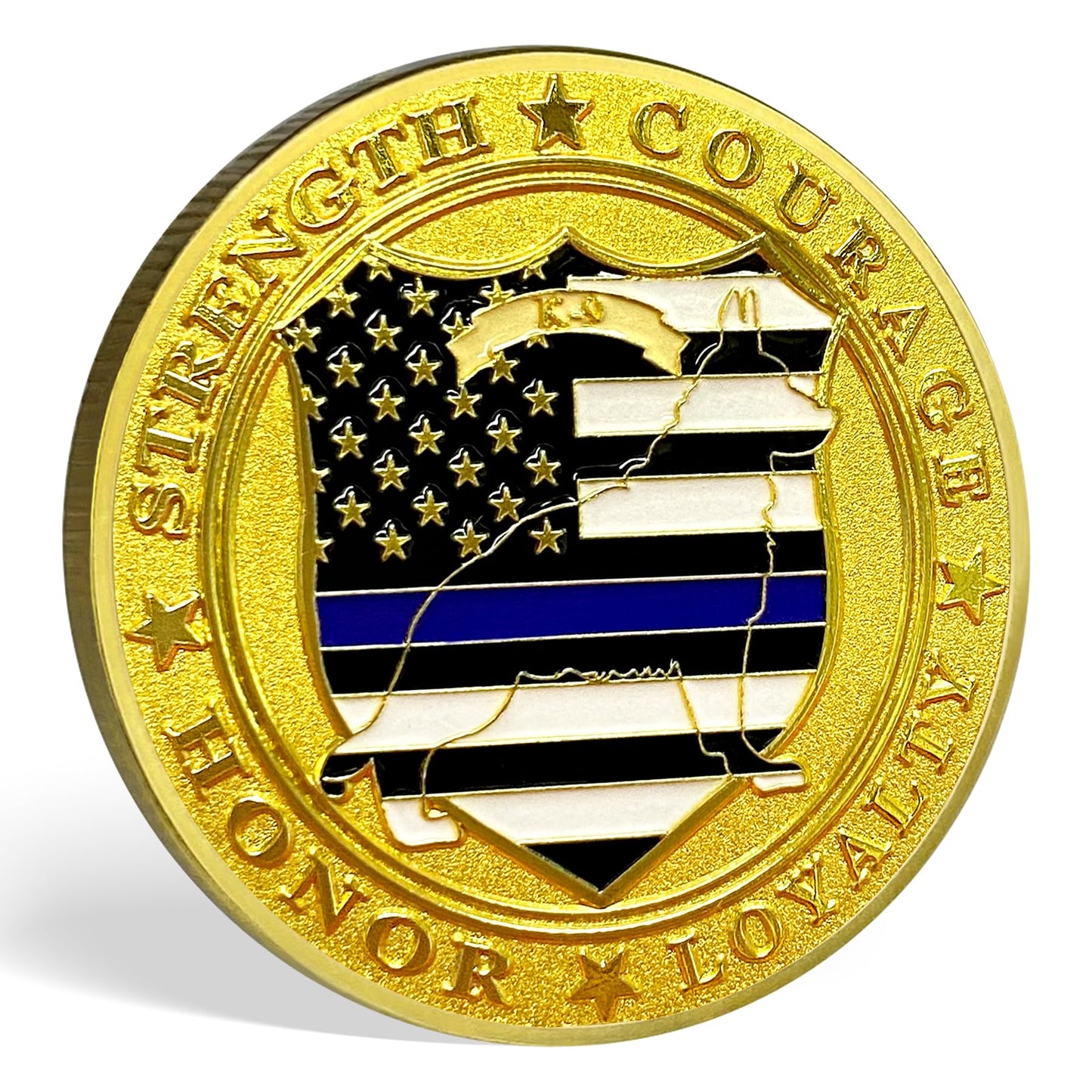 K9 Police Challenge Coin Law Enforcement Tribute Coin mysite