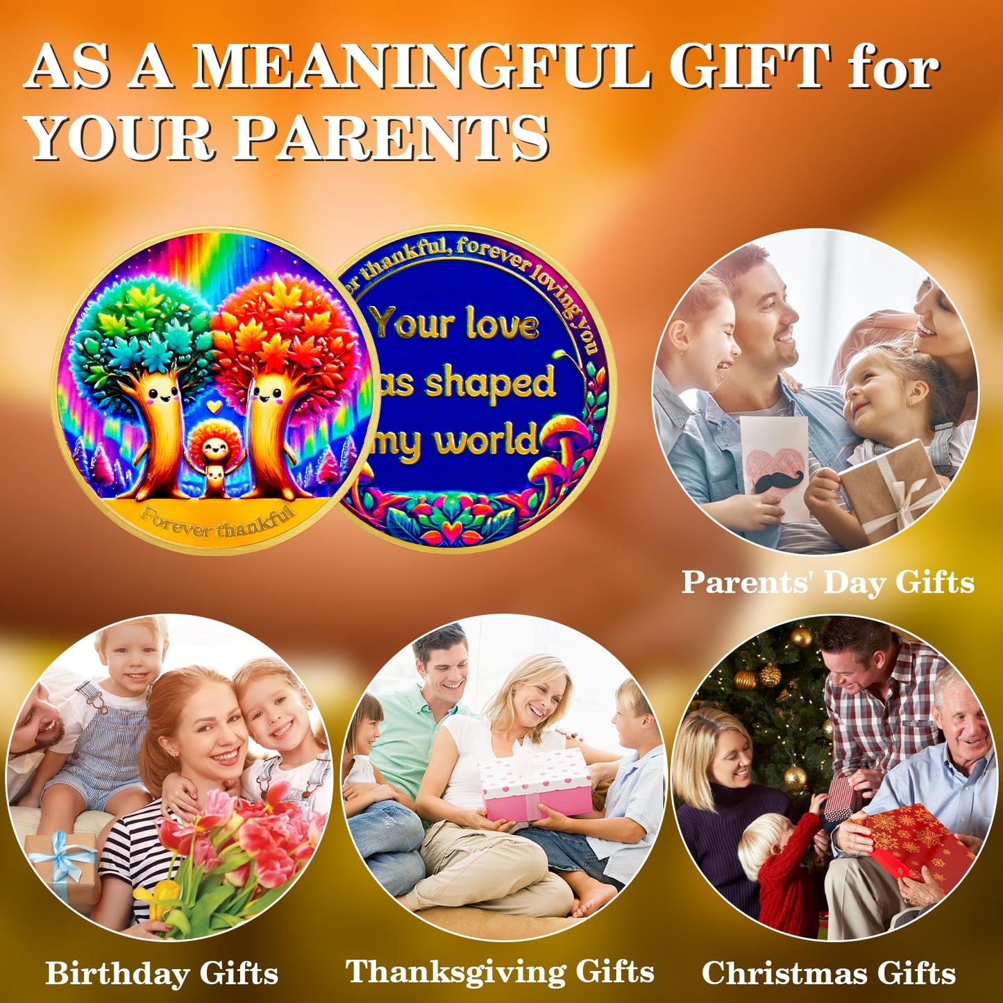 Meaningful Family Keepsake Forever Thankful Coin mysite