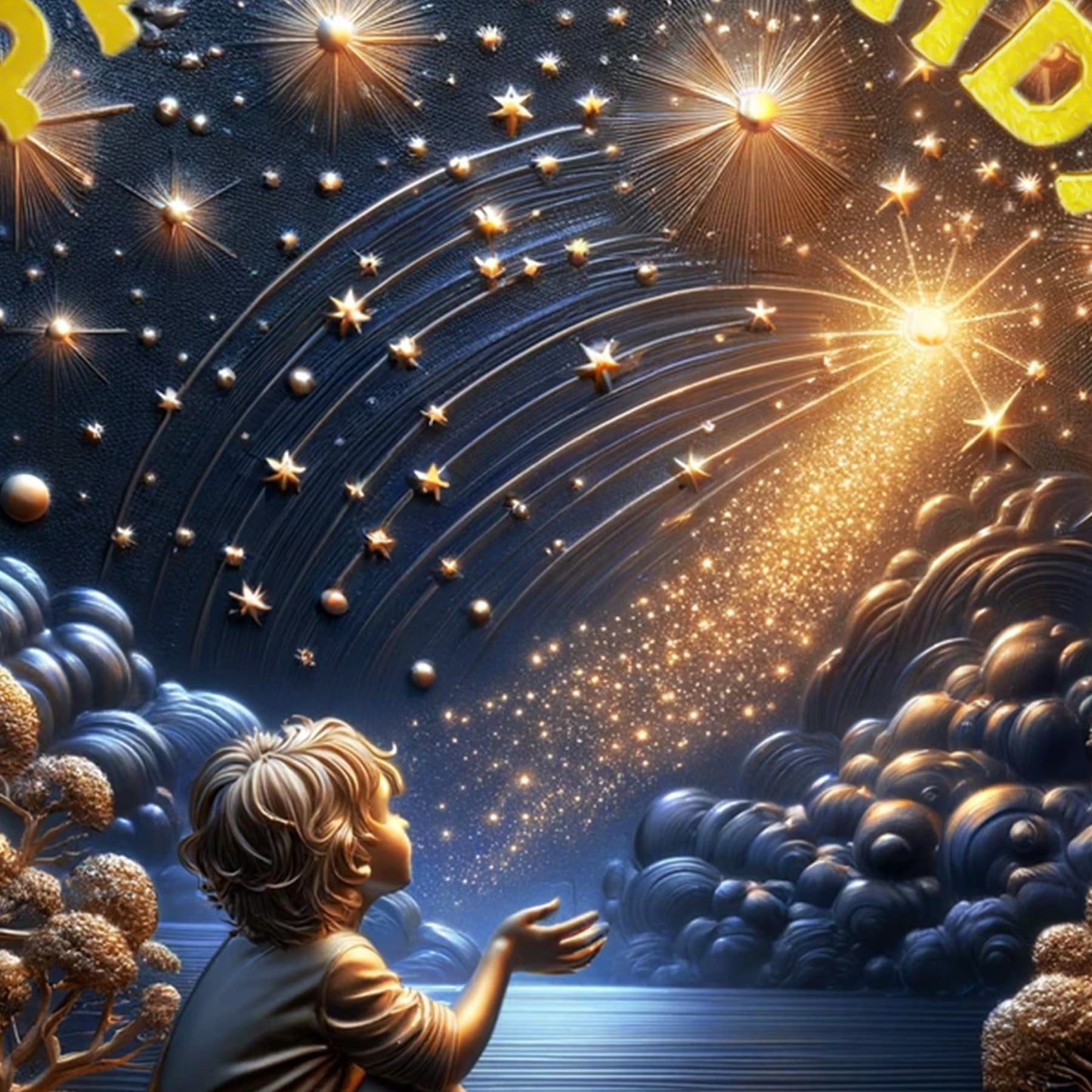 Shooting Star Wish Birthday Coin mysite