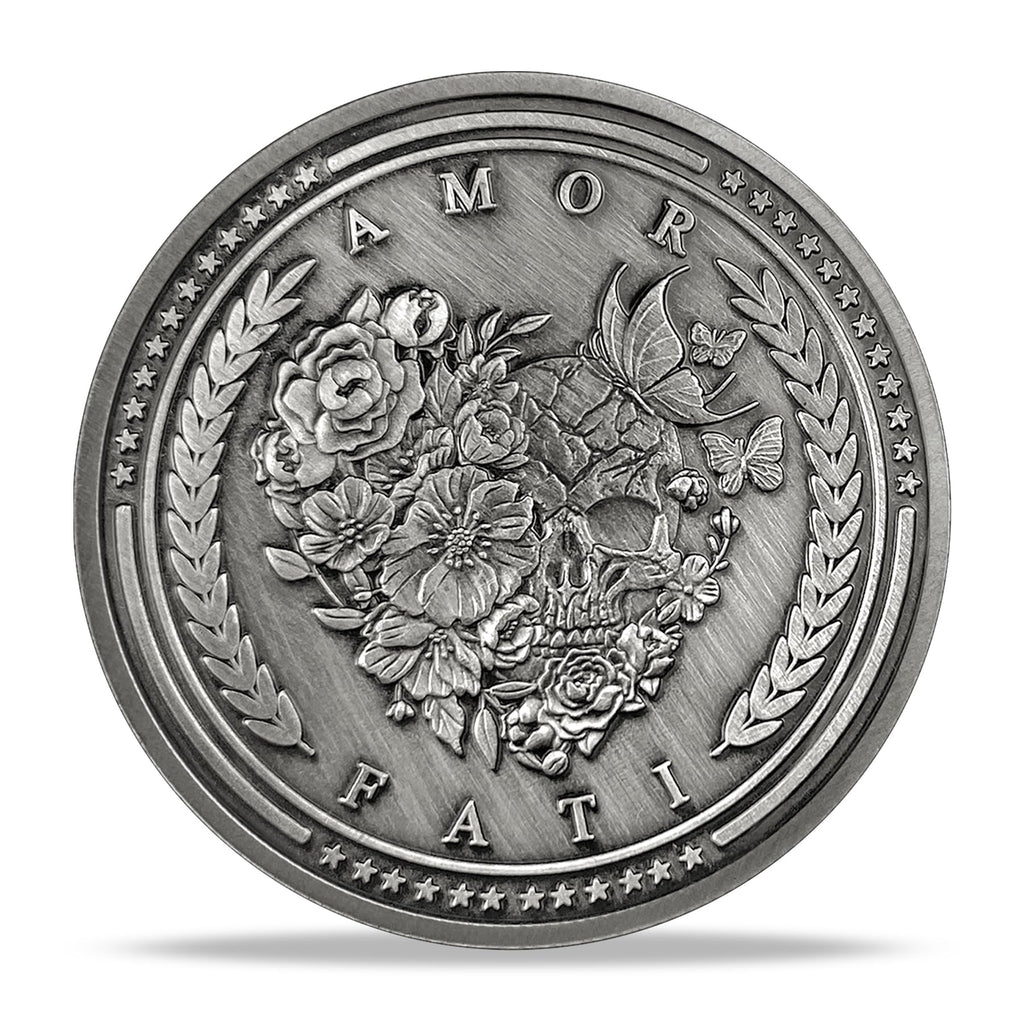 Amor Fati Coin Reminder Token Stoic Challenge Coin mysite