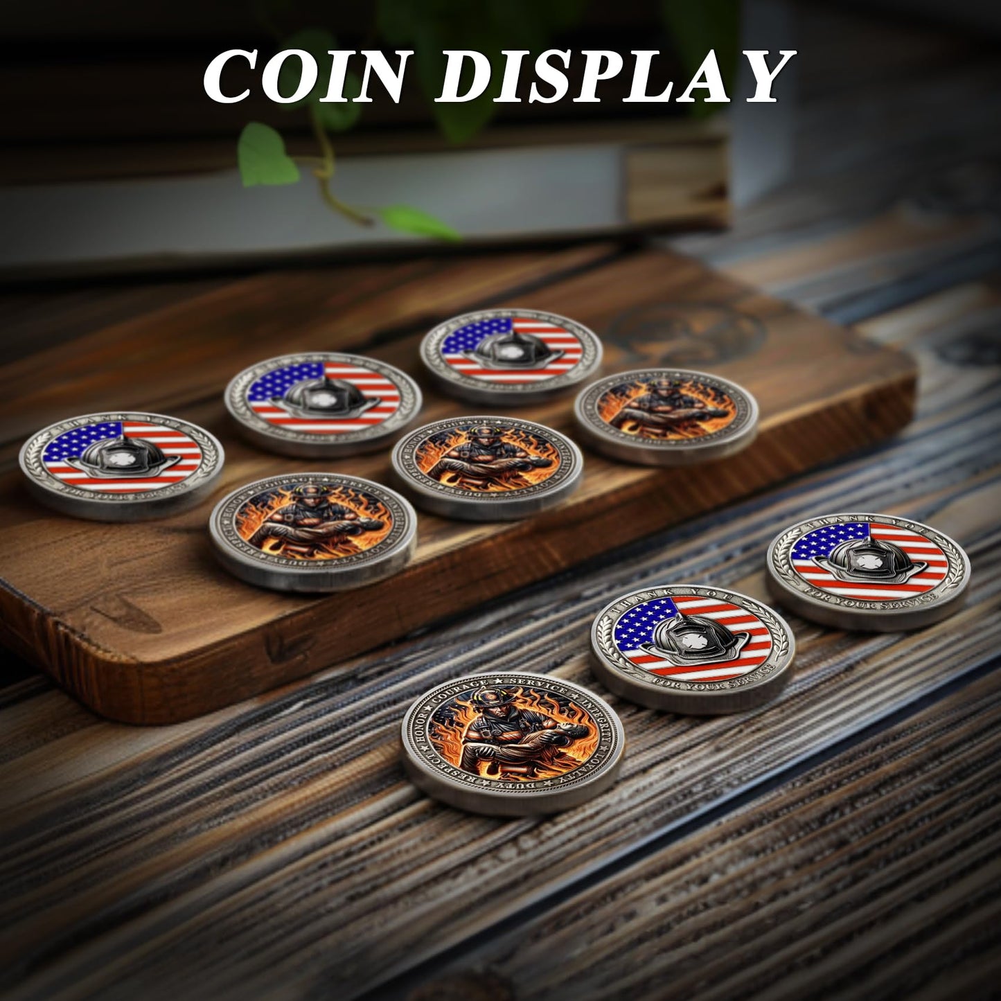 Honor Fire Department Rescue Praye Challenge Coin mysite