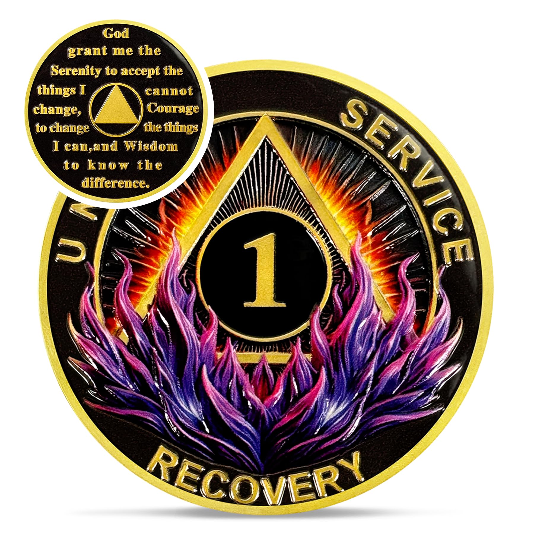 Delicate Triangle Sobriety Coin mysite
