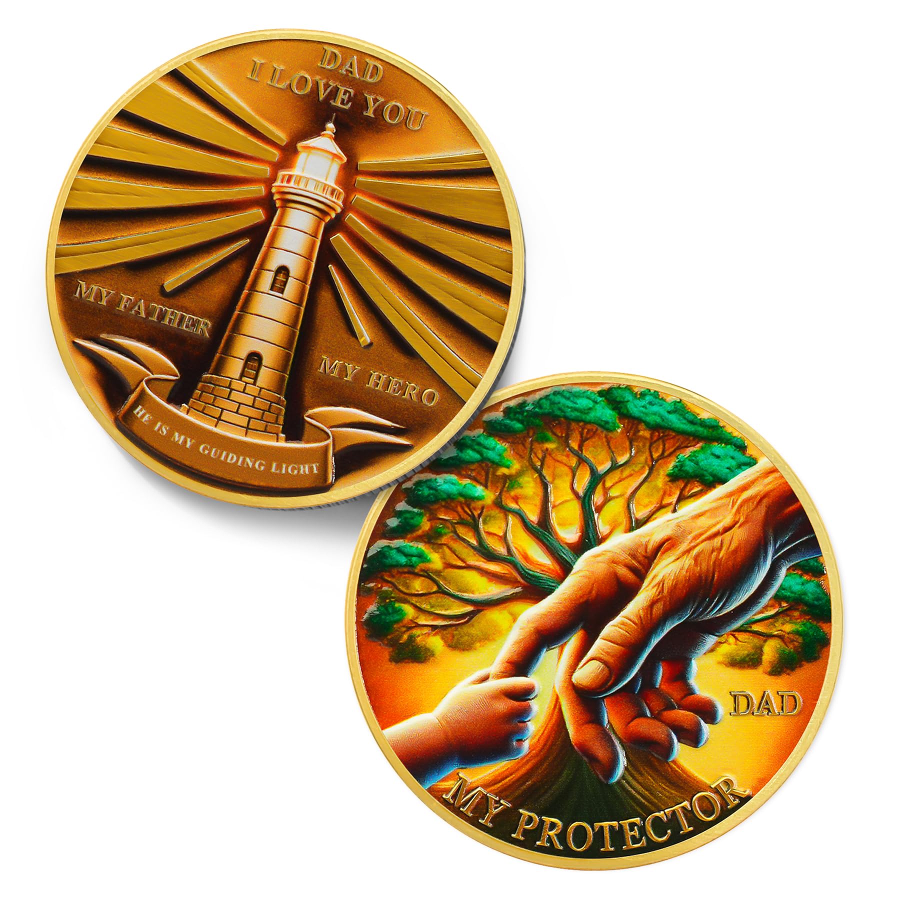 My Protector Dad Challenge Coin mysite