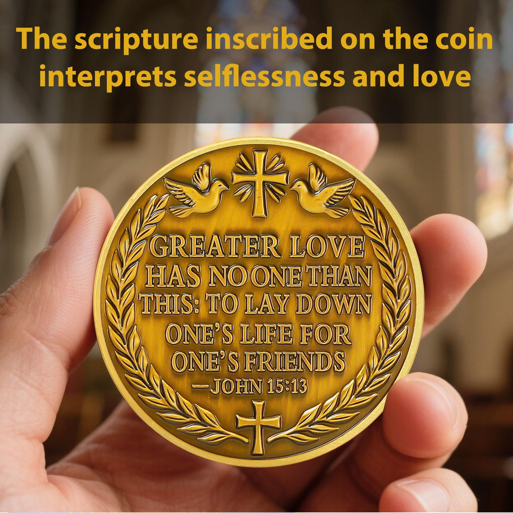 Sacred Heart of Jesus Christian Challenge Coin mysite