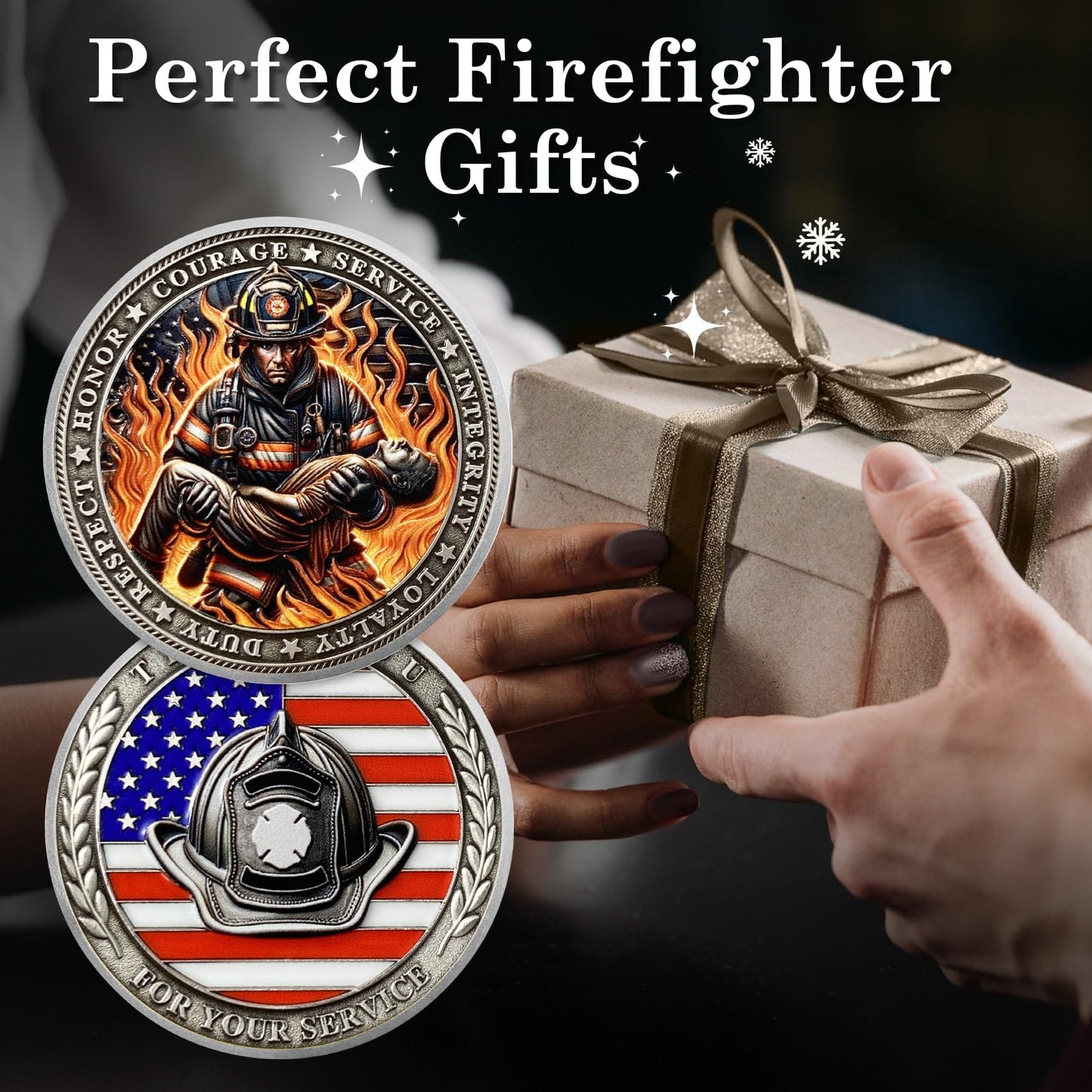 Honor Fire Department Rescue Praye Challenge Coin mysite