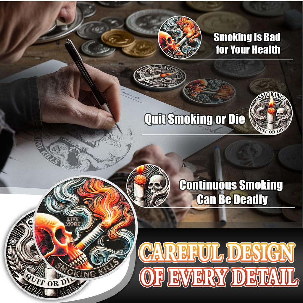 Quit Smoking Recovery Sobriety Coin mysite