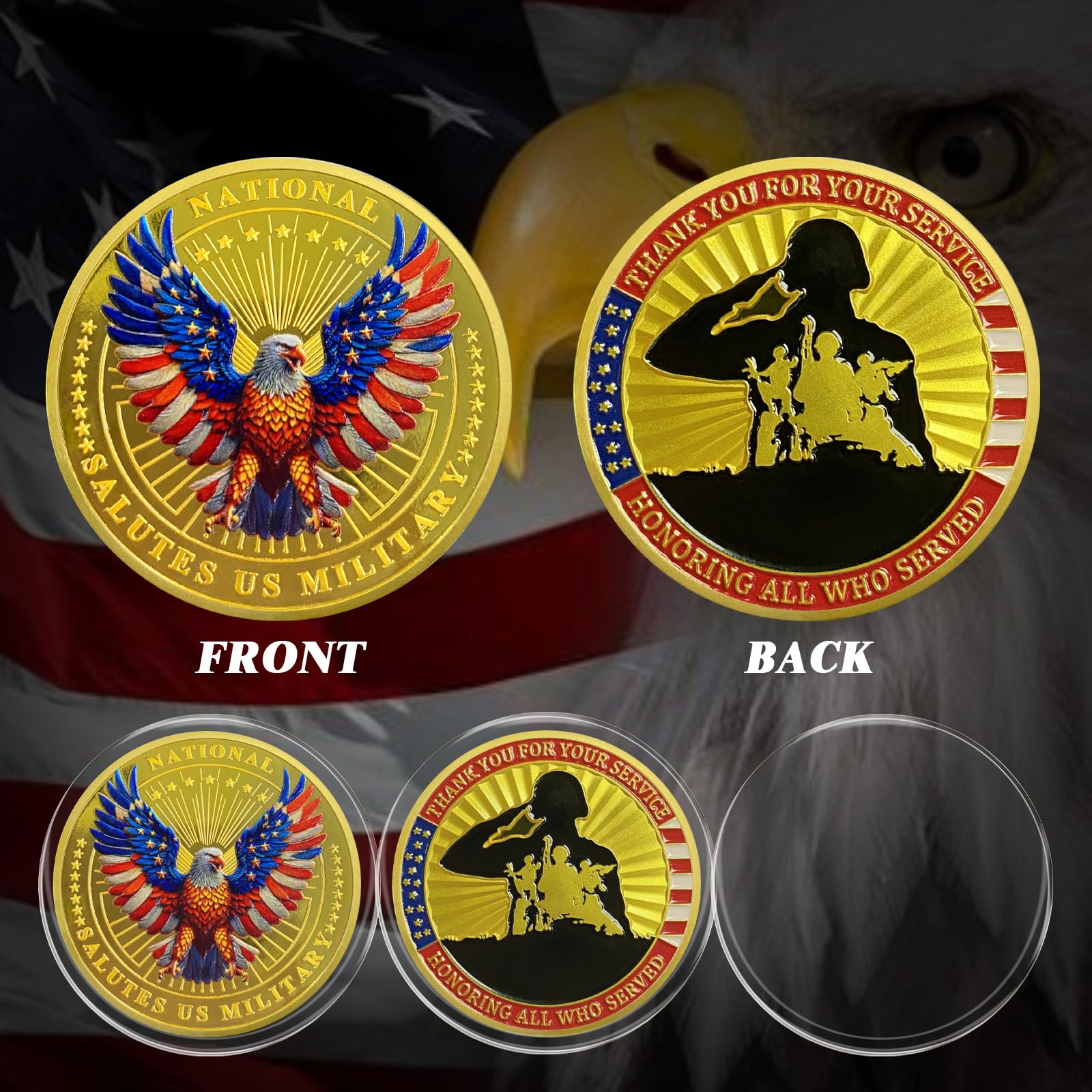 National Salutes US Military Veteran Challenge Coins mysite