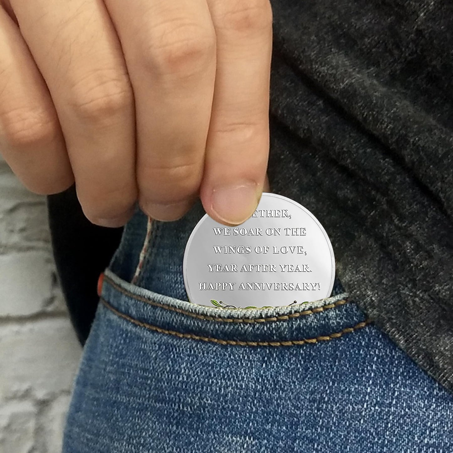 Loving Swallows Anniversary Coin mysite