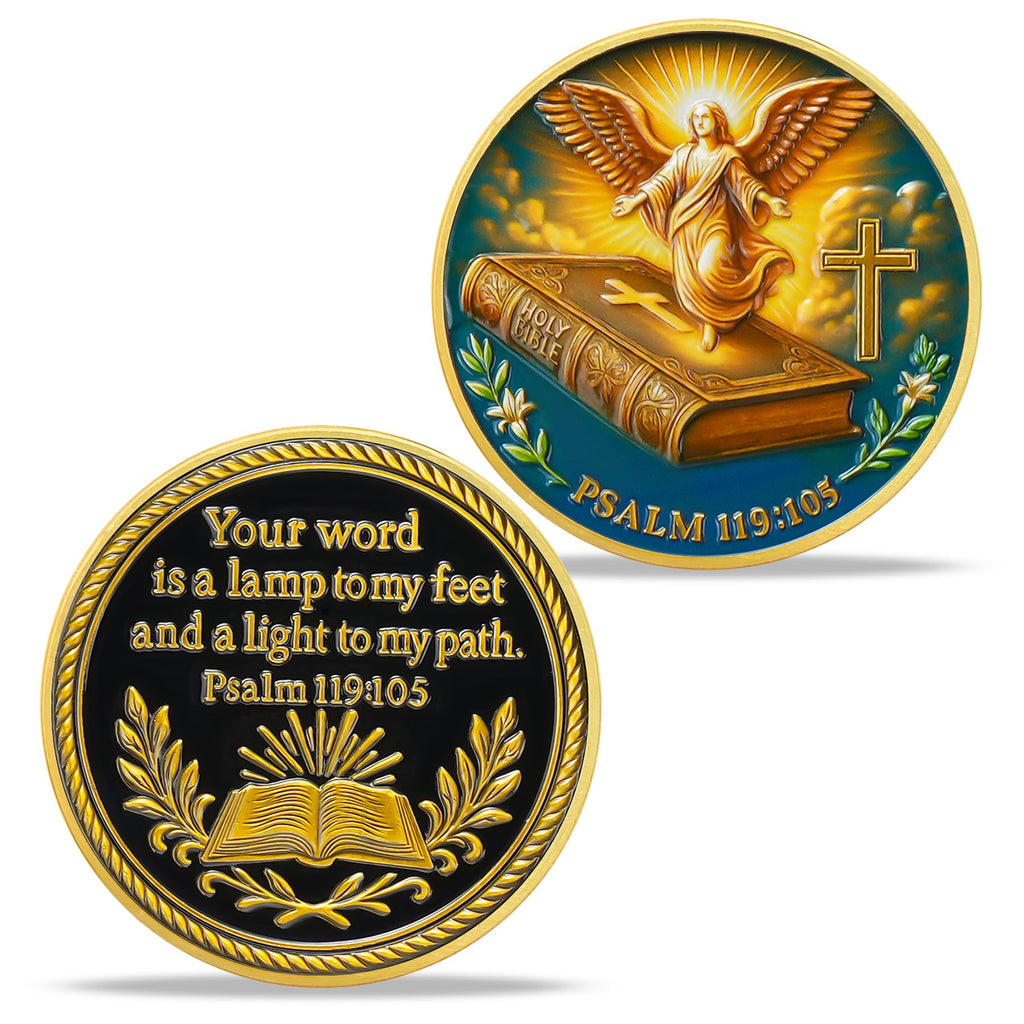 Bible Angel Religious Coin mysite
