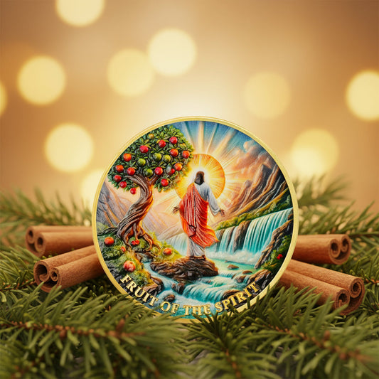 Fruit of The Spirit Christian Challenge Coin mysite