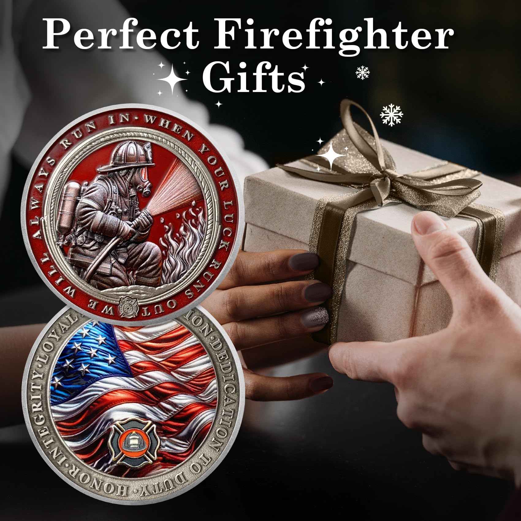 Firefighter Run Towards The Fire Rescue Challenge Coin mysite