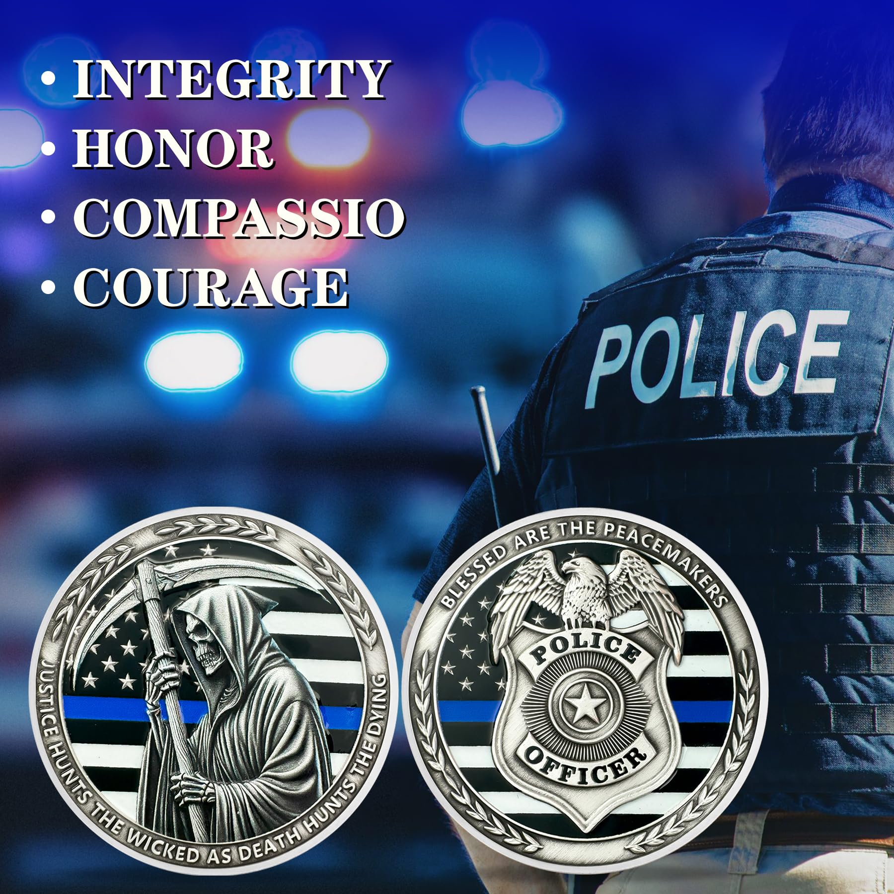 Police Officer Challenge Coin mysite