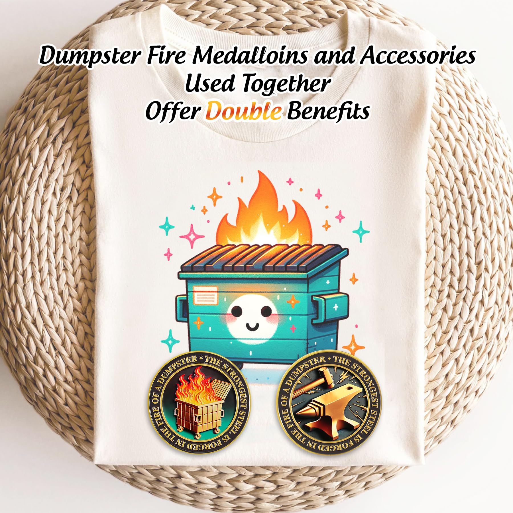 Original Dumpster Fire Challenge Coin mysite