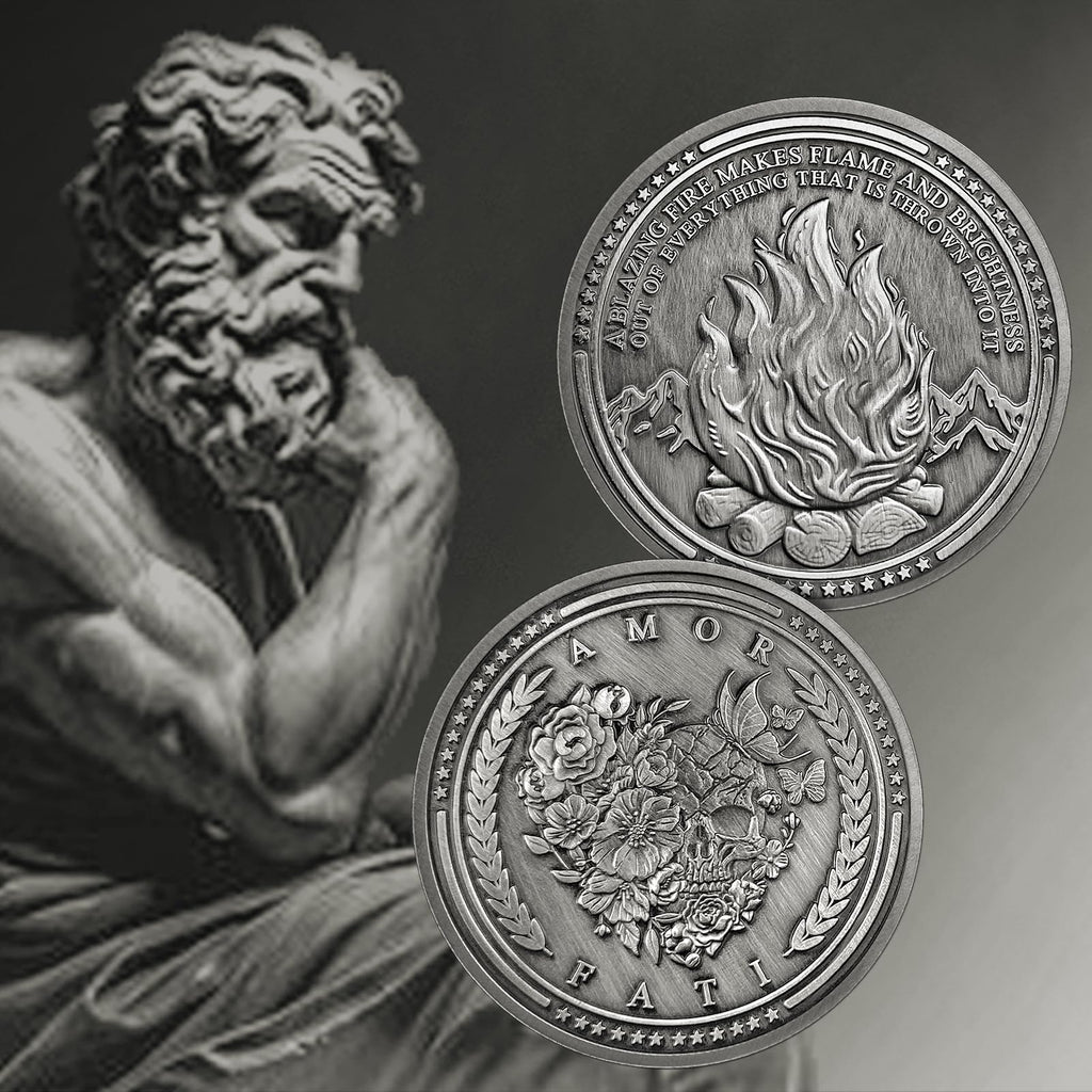 Amor Fati Coin Reminder Token Stoic Challenge Coin mysite