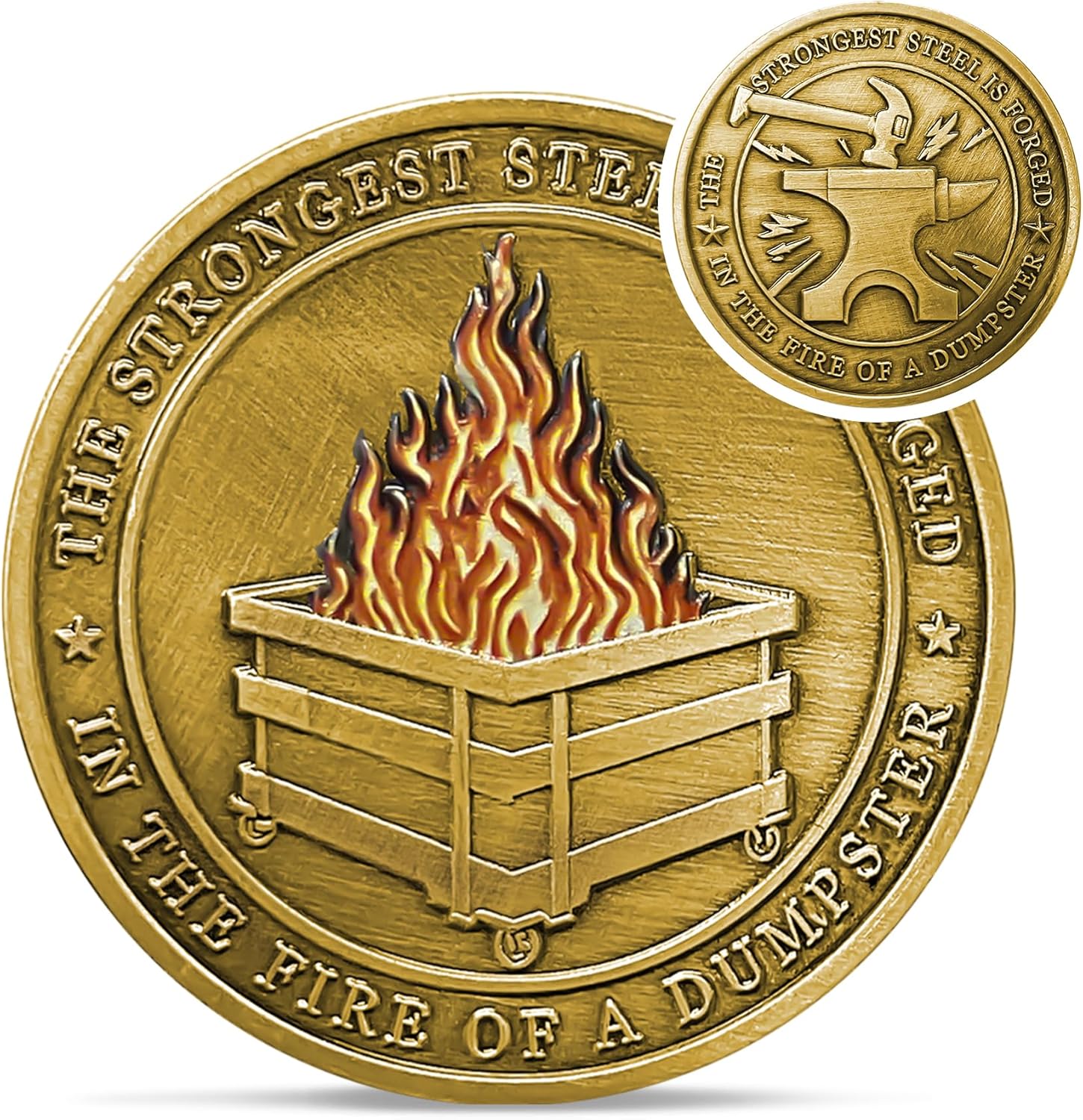 Dumpster Fire Challenge Coin mysite