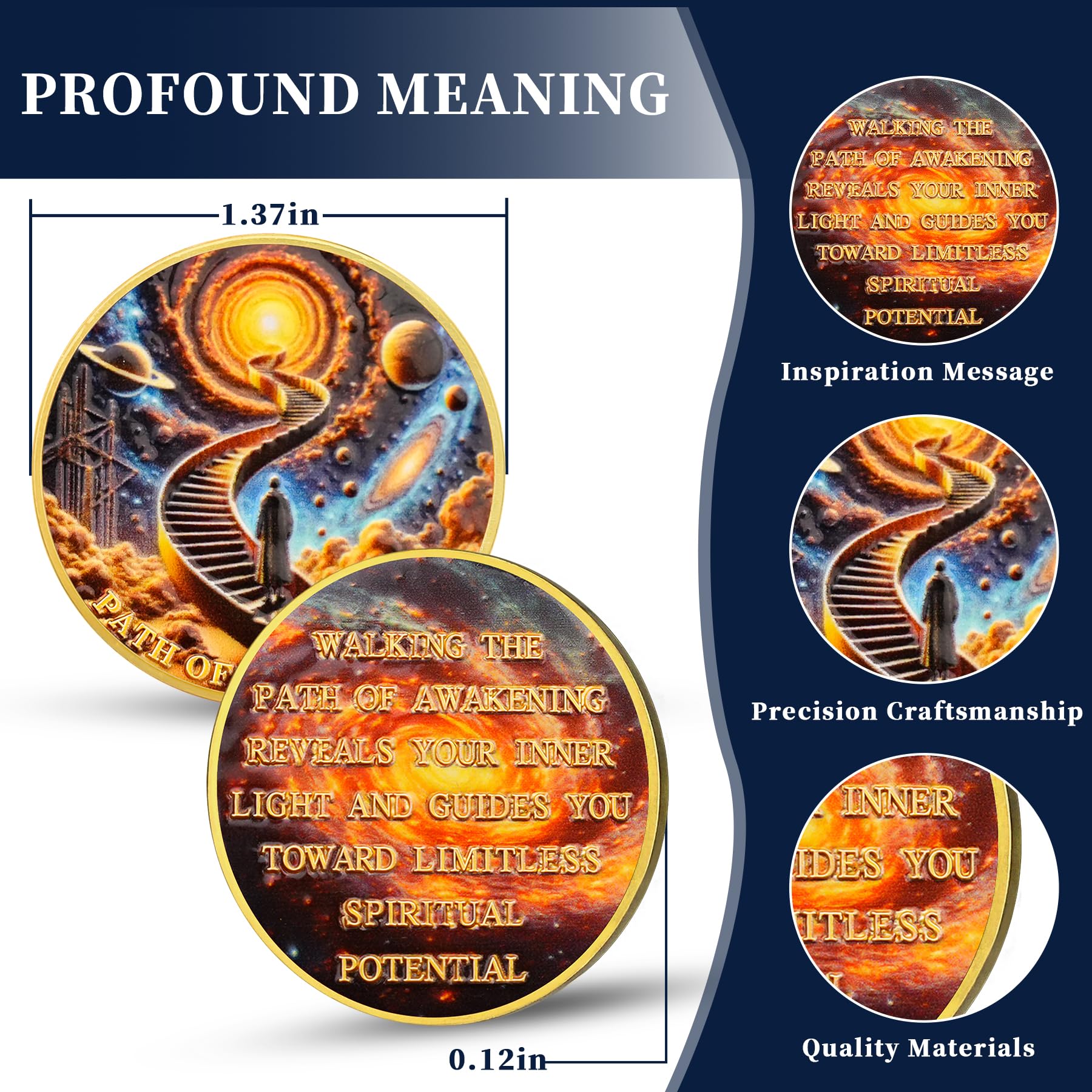 Cosmic Steps Path of Awakening Sobriety Coin mysite