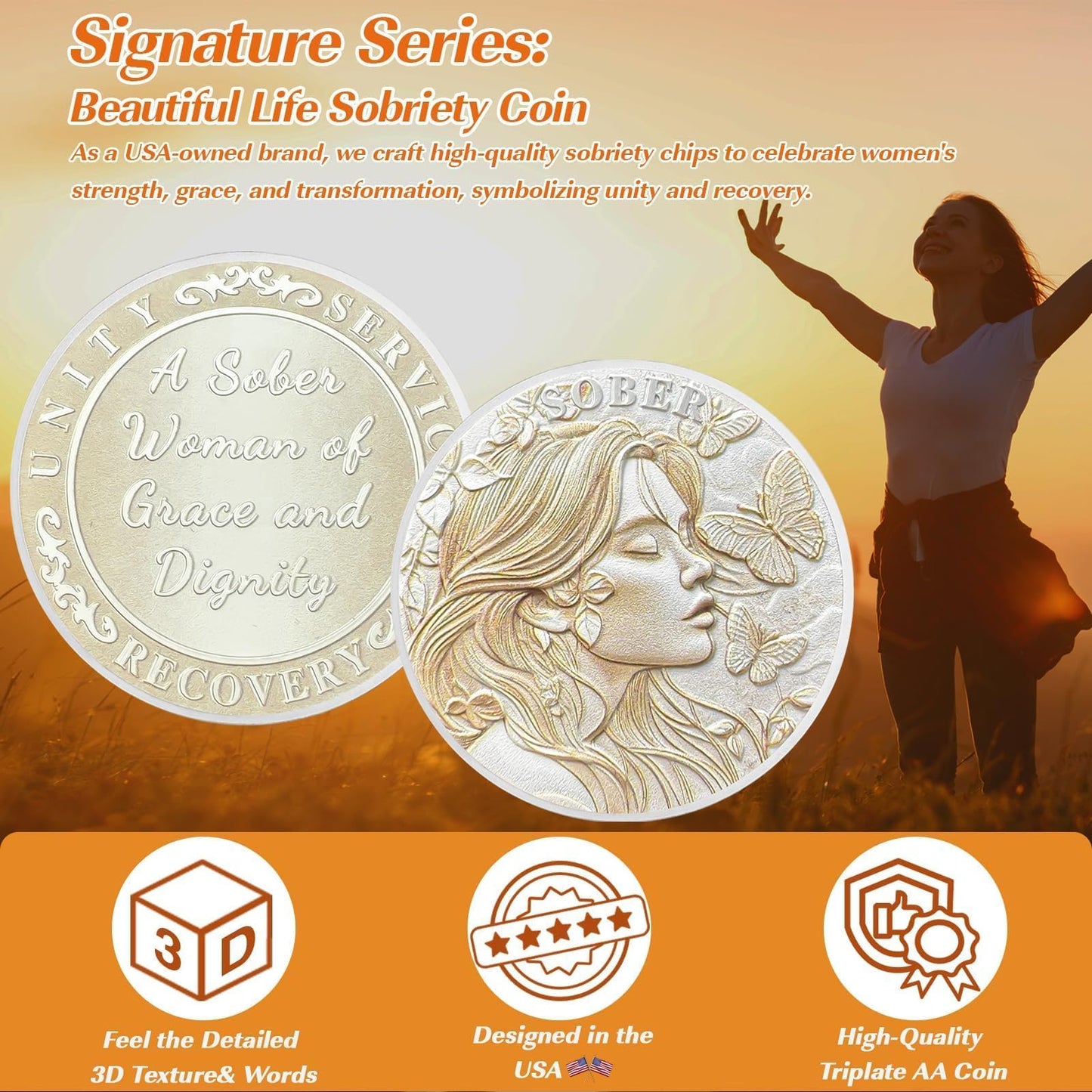 Sober Self Growth Sobriety Coin mysite