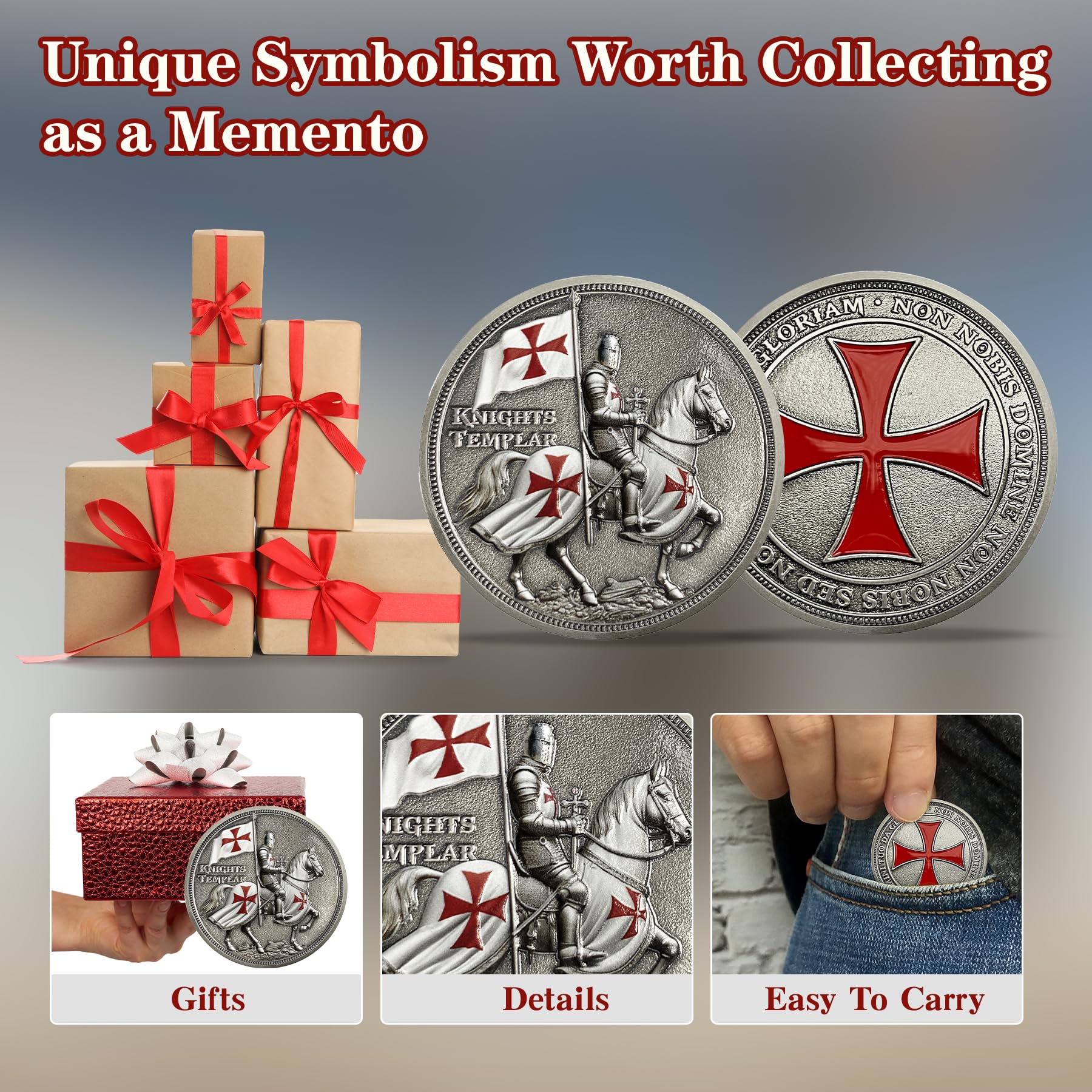Knights Templar Challenge Coin mysite