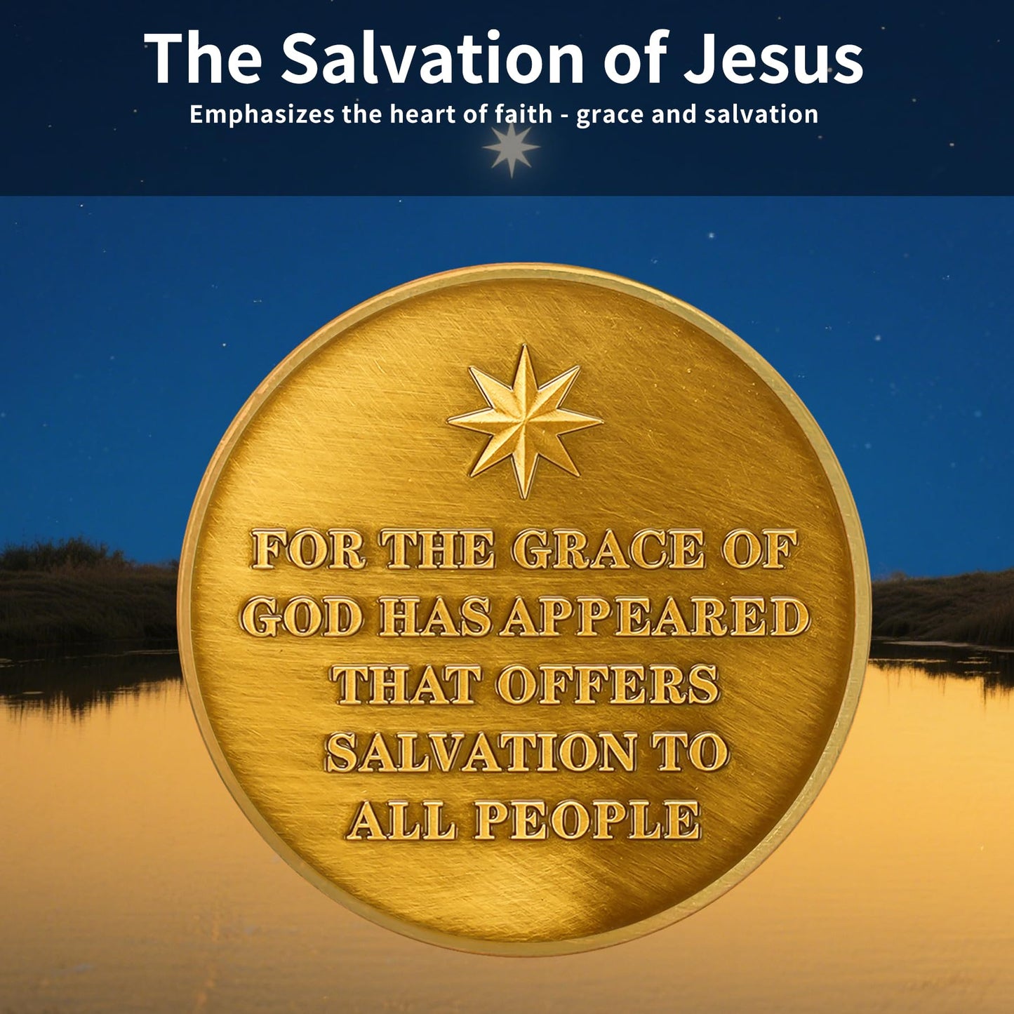 Three Oriental Doctors Prayer Christian Challenge Coin mysite