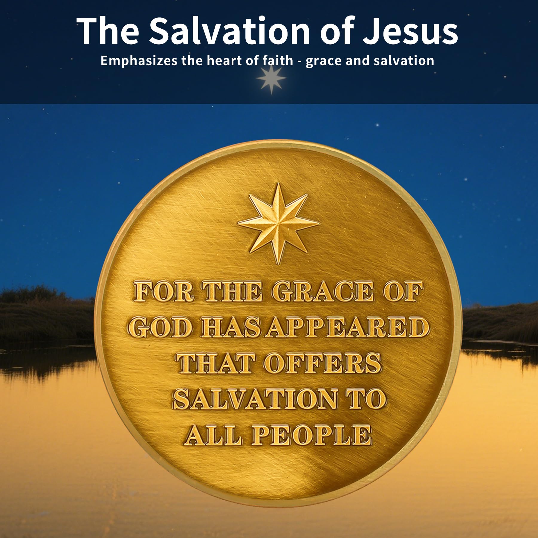 Three Oriental Doctors Prayer Christian Challenge Coin mysite