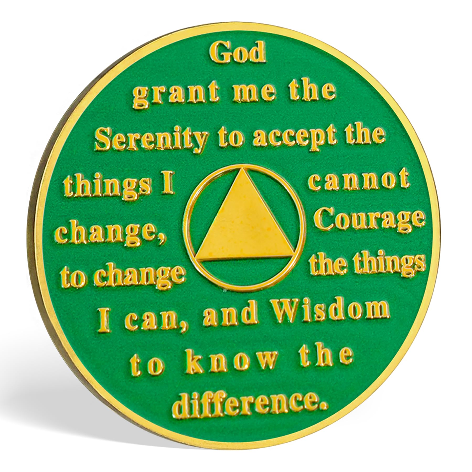 Serenity Prayer Recovery Coin Cabin Design with Unity Sobriety Challenge Coin mysite