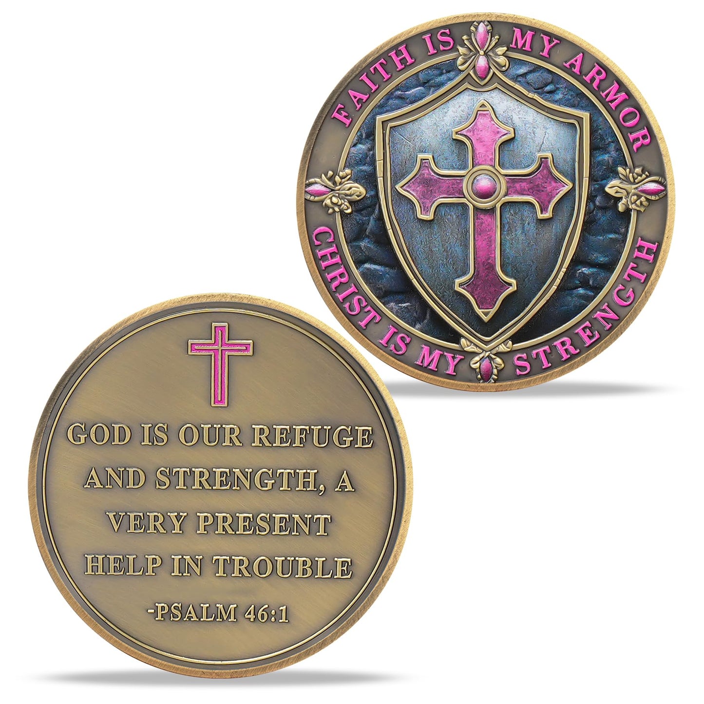 Inspirational Bible Verse Beach Footprints Religious Coin mysite