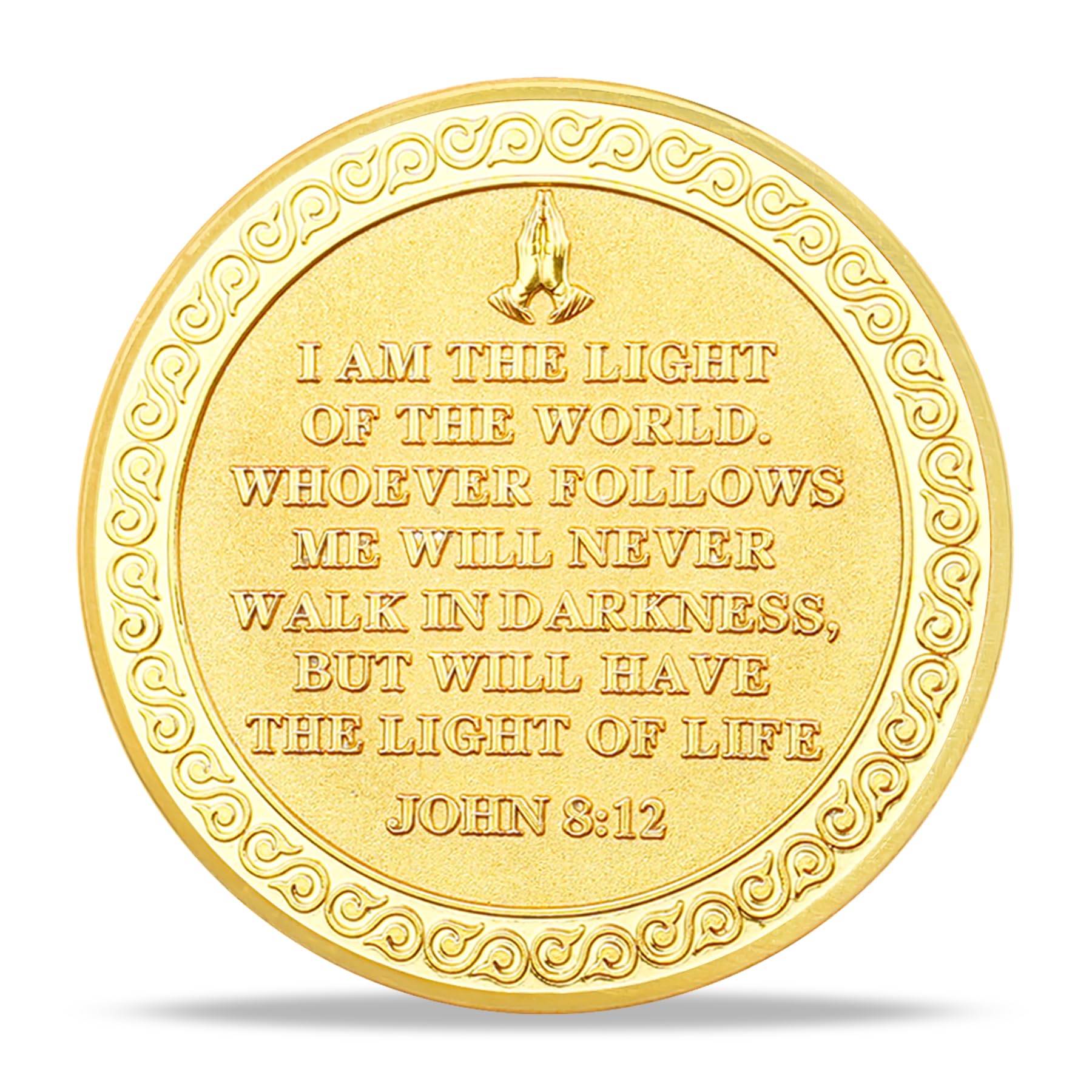Jesus and Angels Divine Messenger Religious Coin mysite