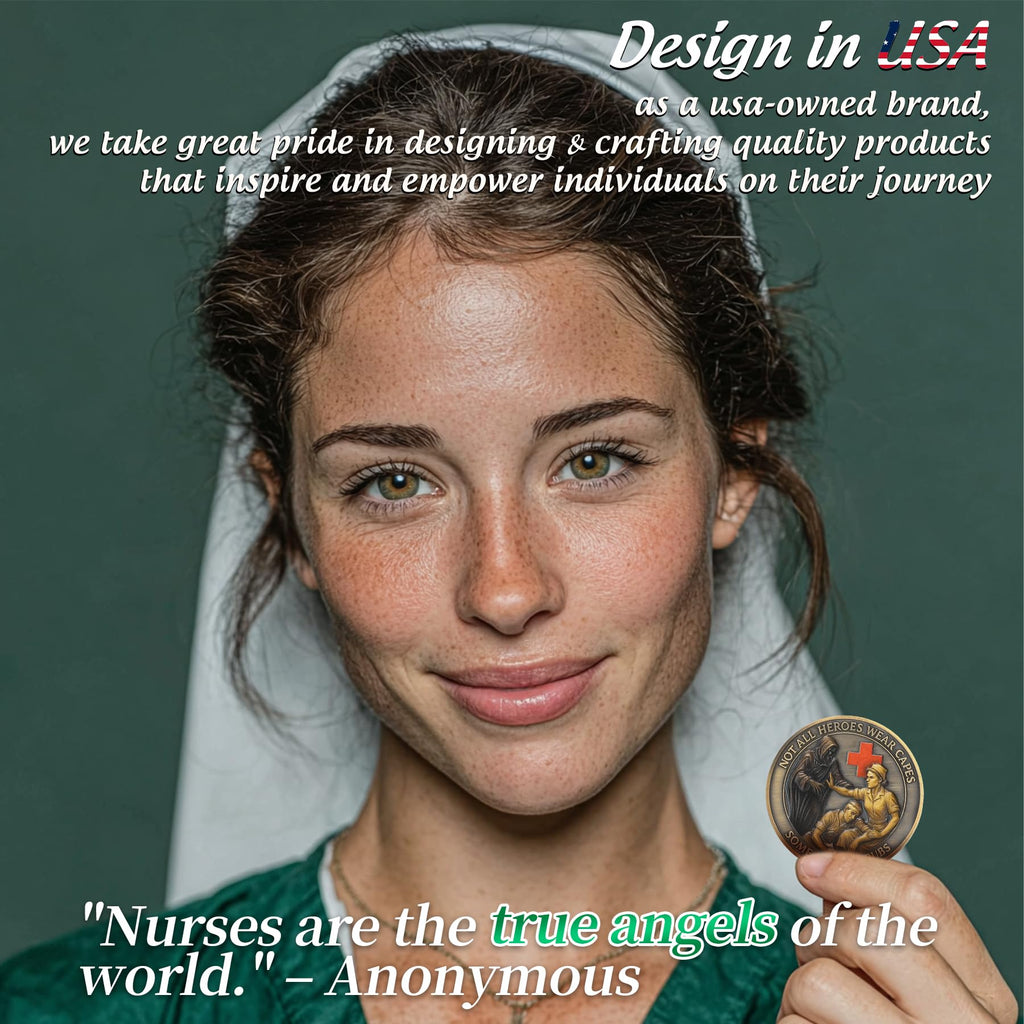 Guardian Angel Nurse EMT Tree of Life Nurses Prayer Challenge Coin mysite