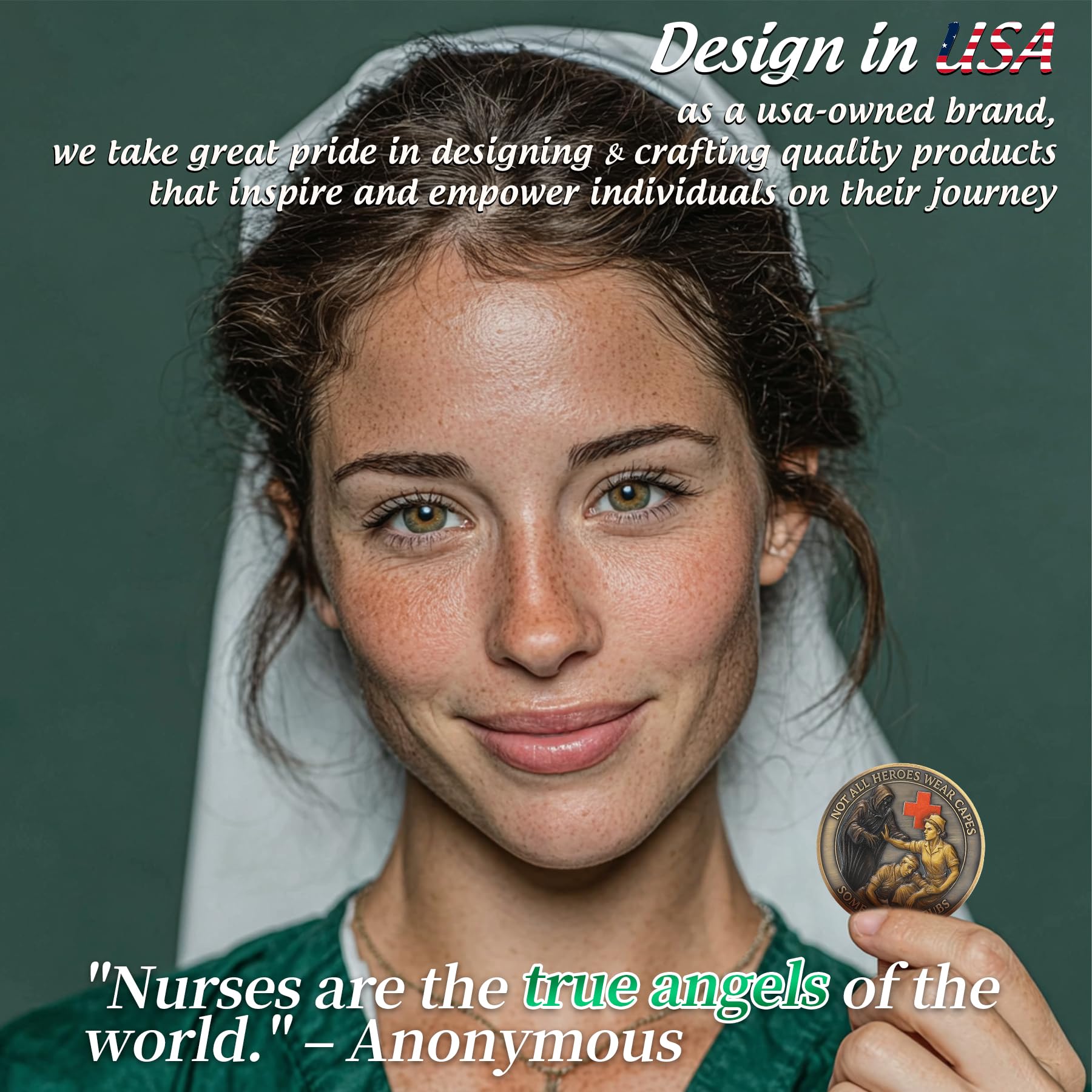 Guardian Angel Nurse EMT Tree of Life Nurses Prayer Challenge Coin mysite