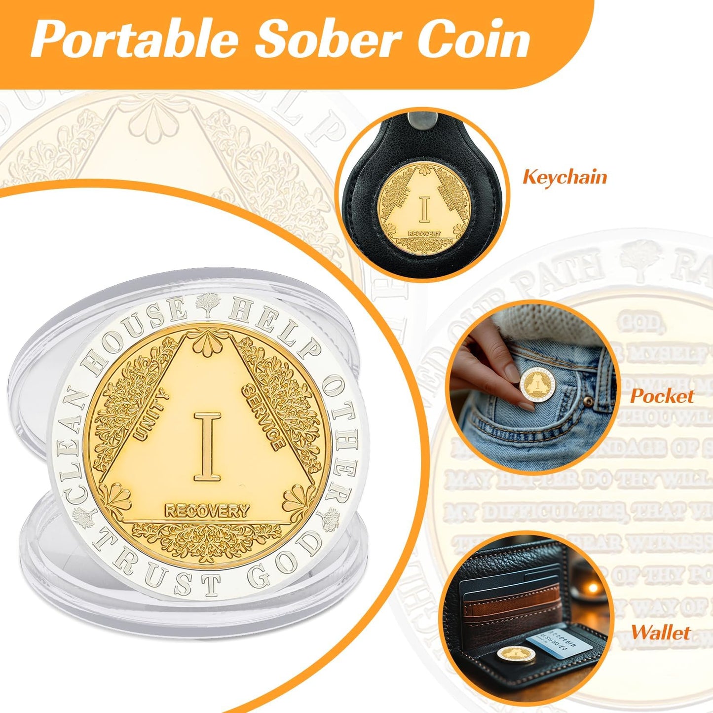 Recovery Golden Hope Sobriety Coin mysite