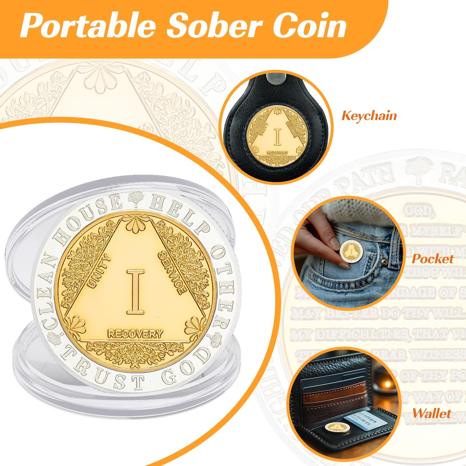 Recovery Golden Hope Sobriety Coin mysite