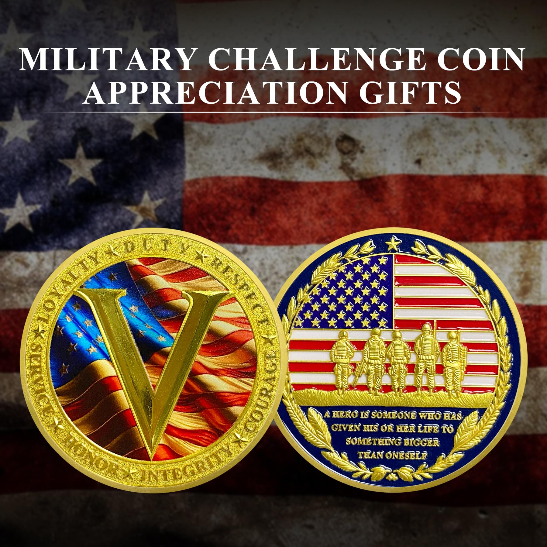 Thank You for Your Service Military Challenge Coin mysite
