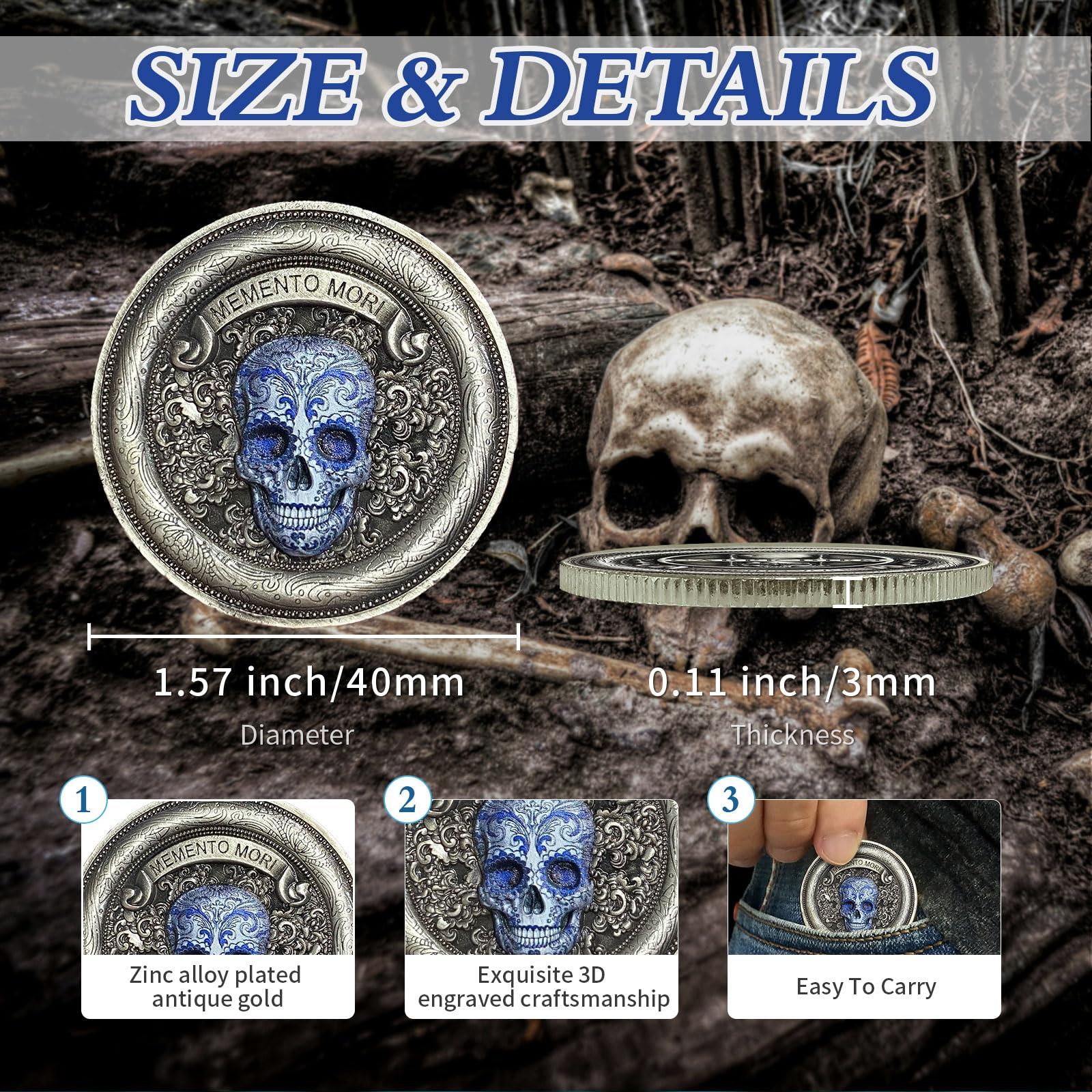 Memento Mori Münze Memento Coin mysite