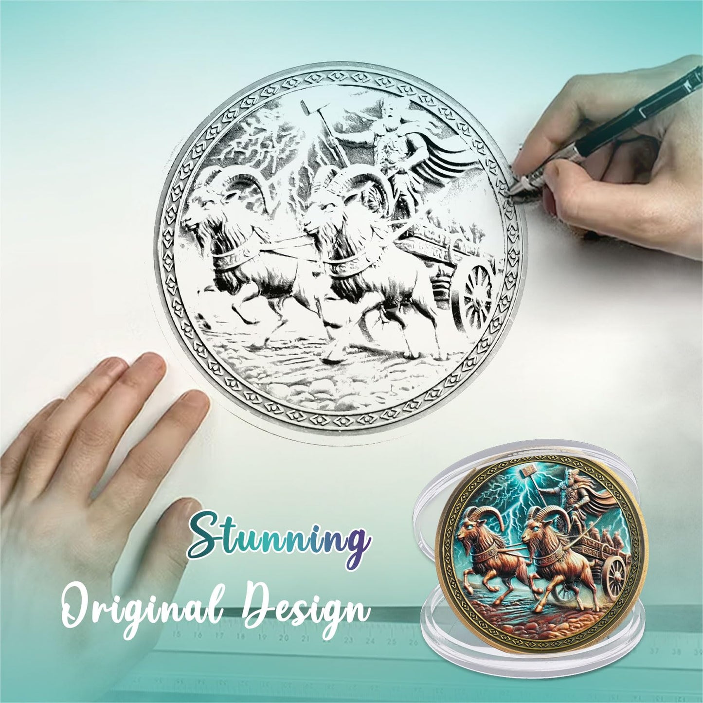 Vikings Yggdrasil Challenge Coin mysite