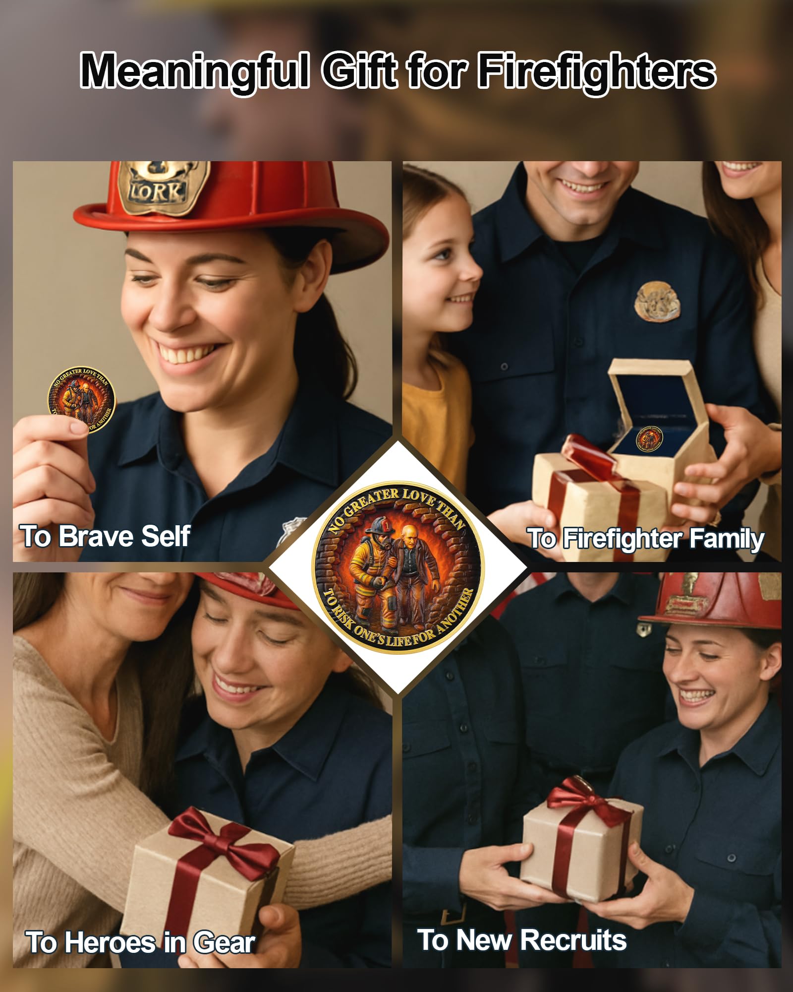 Firefighter Rescue Duty Honor Coin mysite
