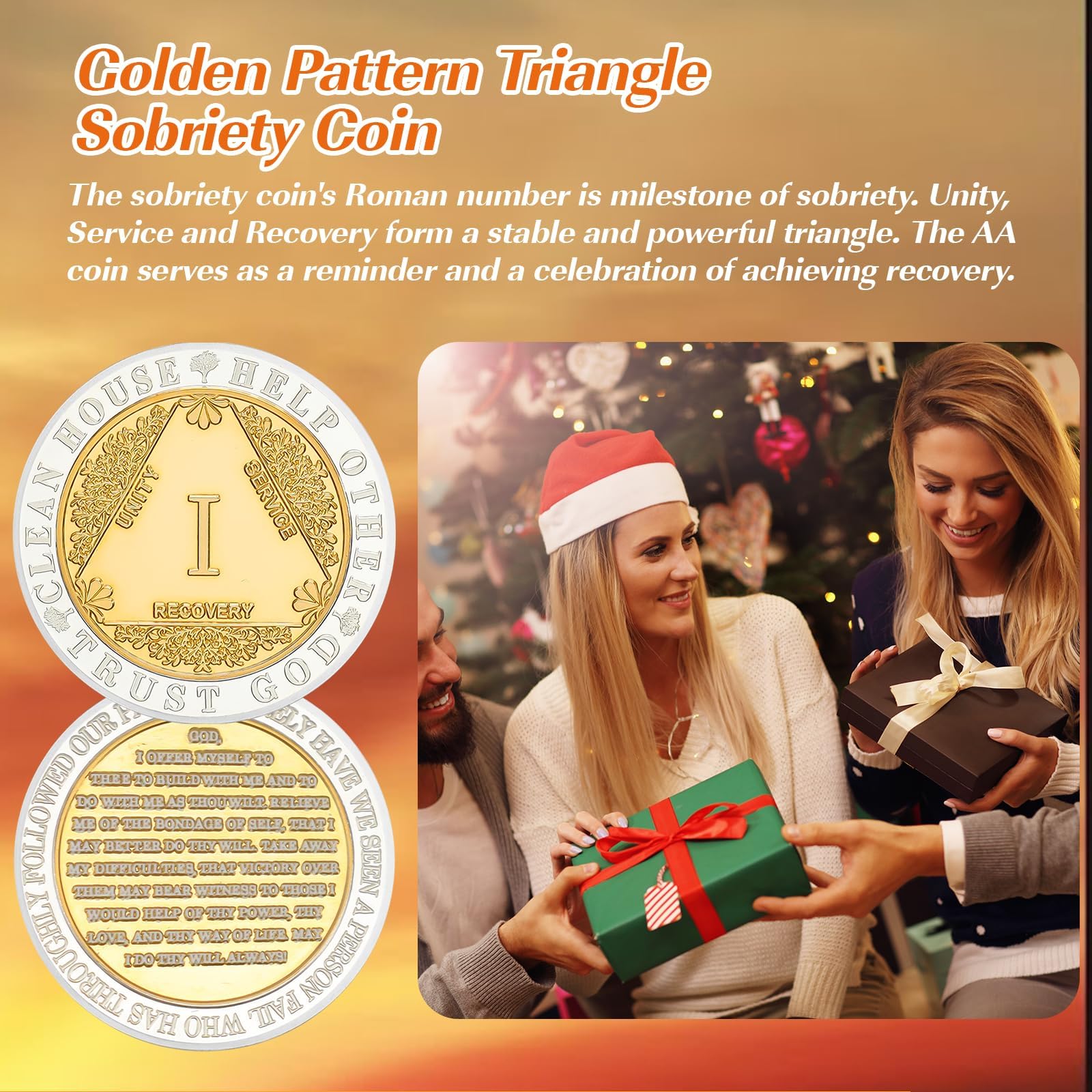 Recovery Golden Hope Sobriety Coin mysite