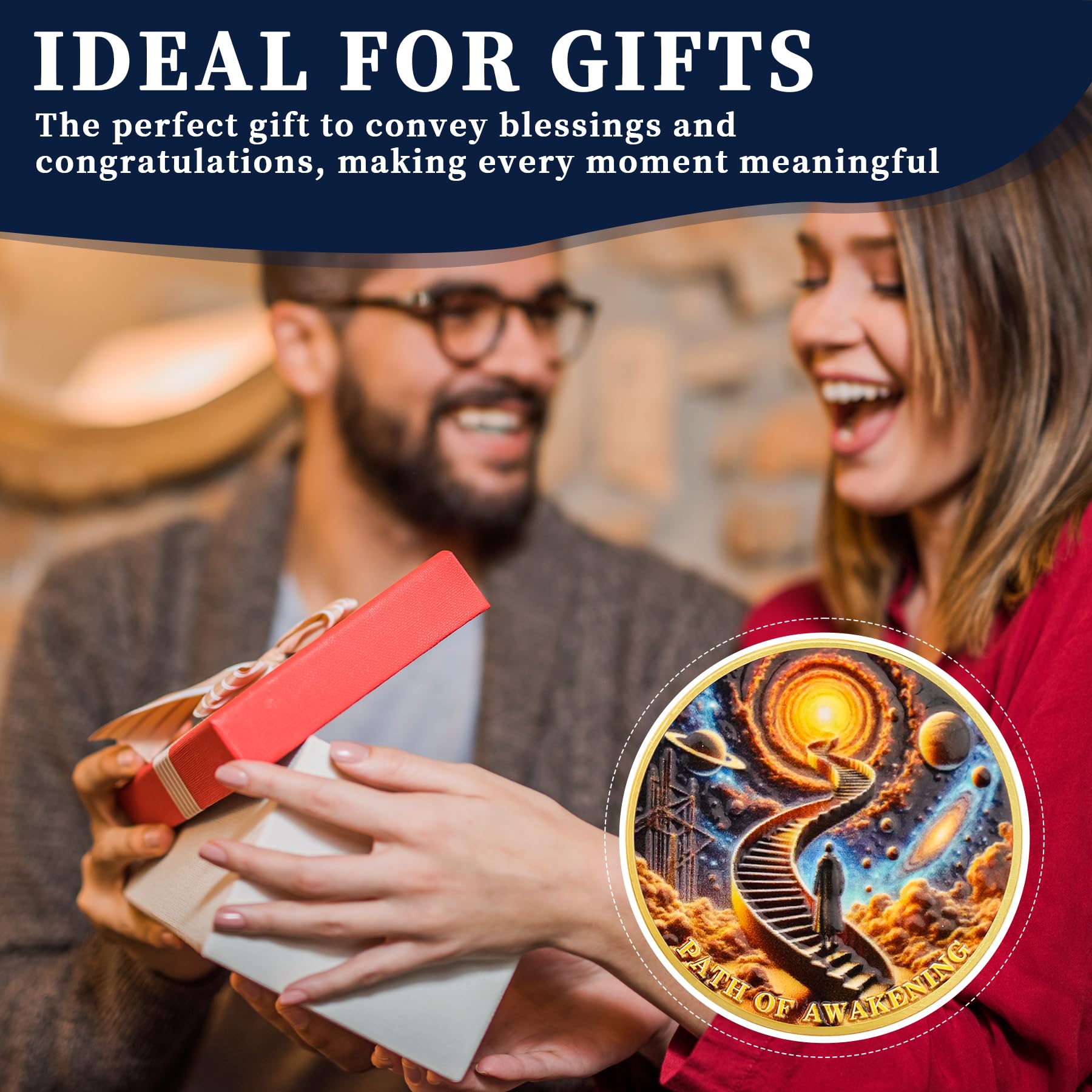 Cosmic Steps Path of Awakening Sobriety Coin mysite