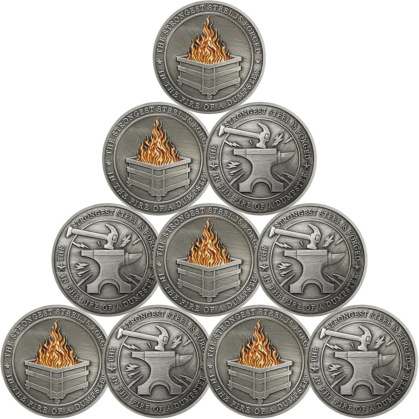 Hilarious Medallion for Staff Dumpster Fire Coin mysite