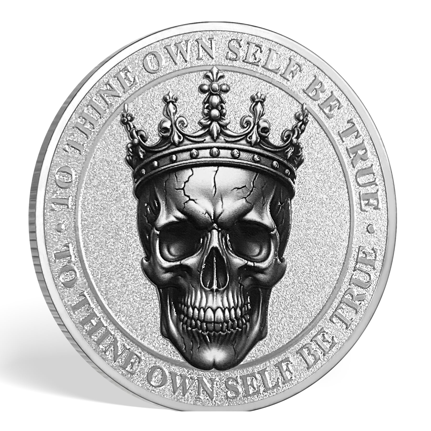 Inspirational to Thine Own Self Encouragement Coin mysite